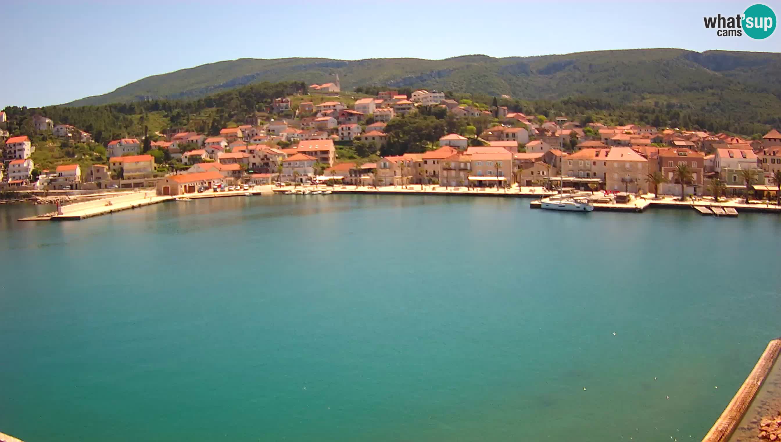 Jelsa / Hvar live webcam