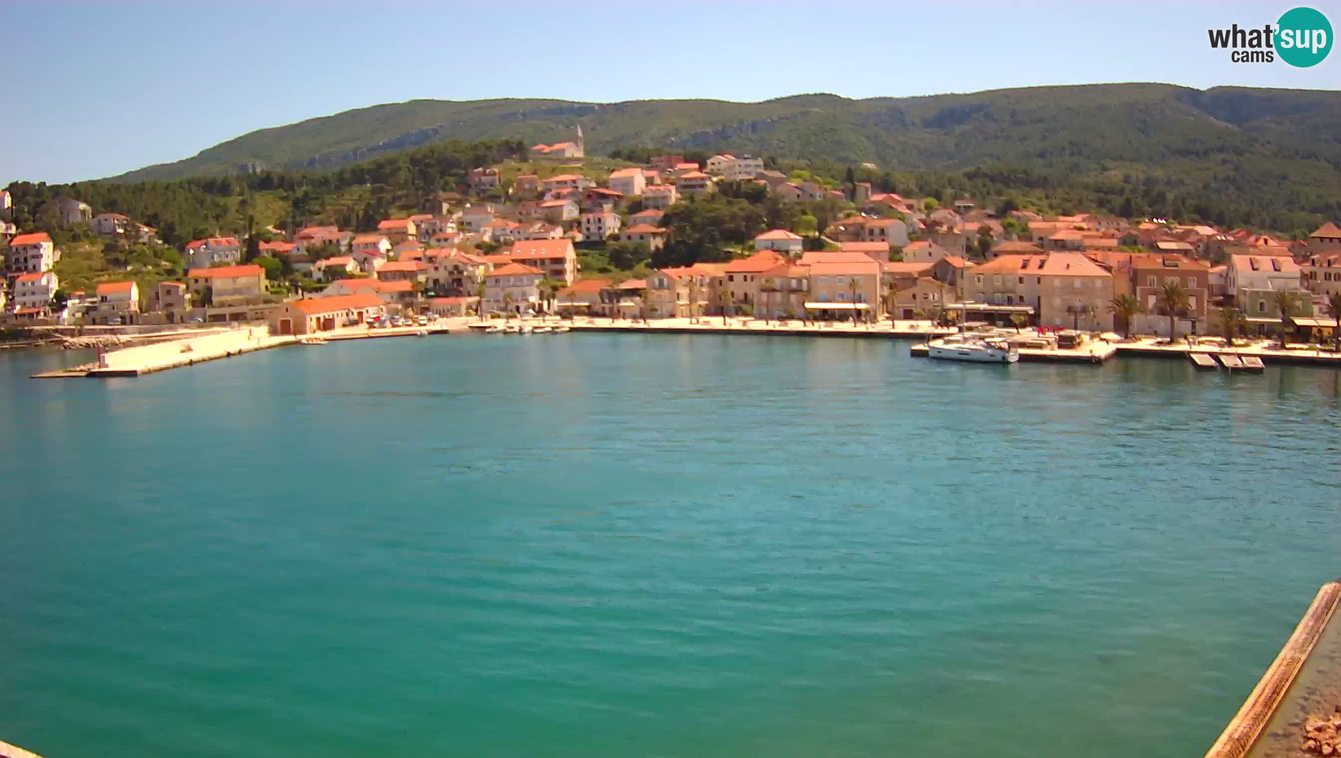 Jelsa / Hvar live webcam
