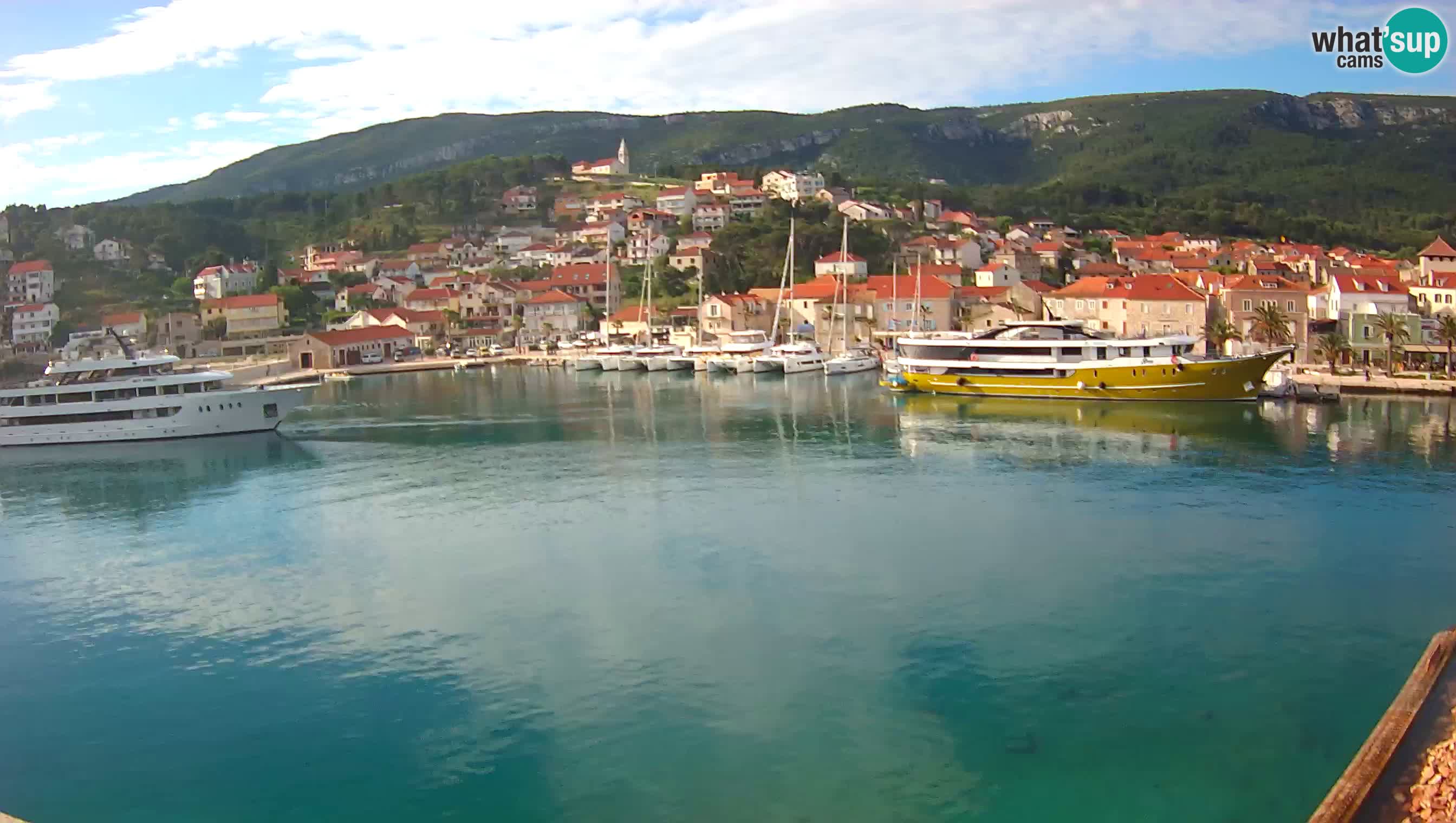 Jelsa / Hvar live webcam