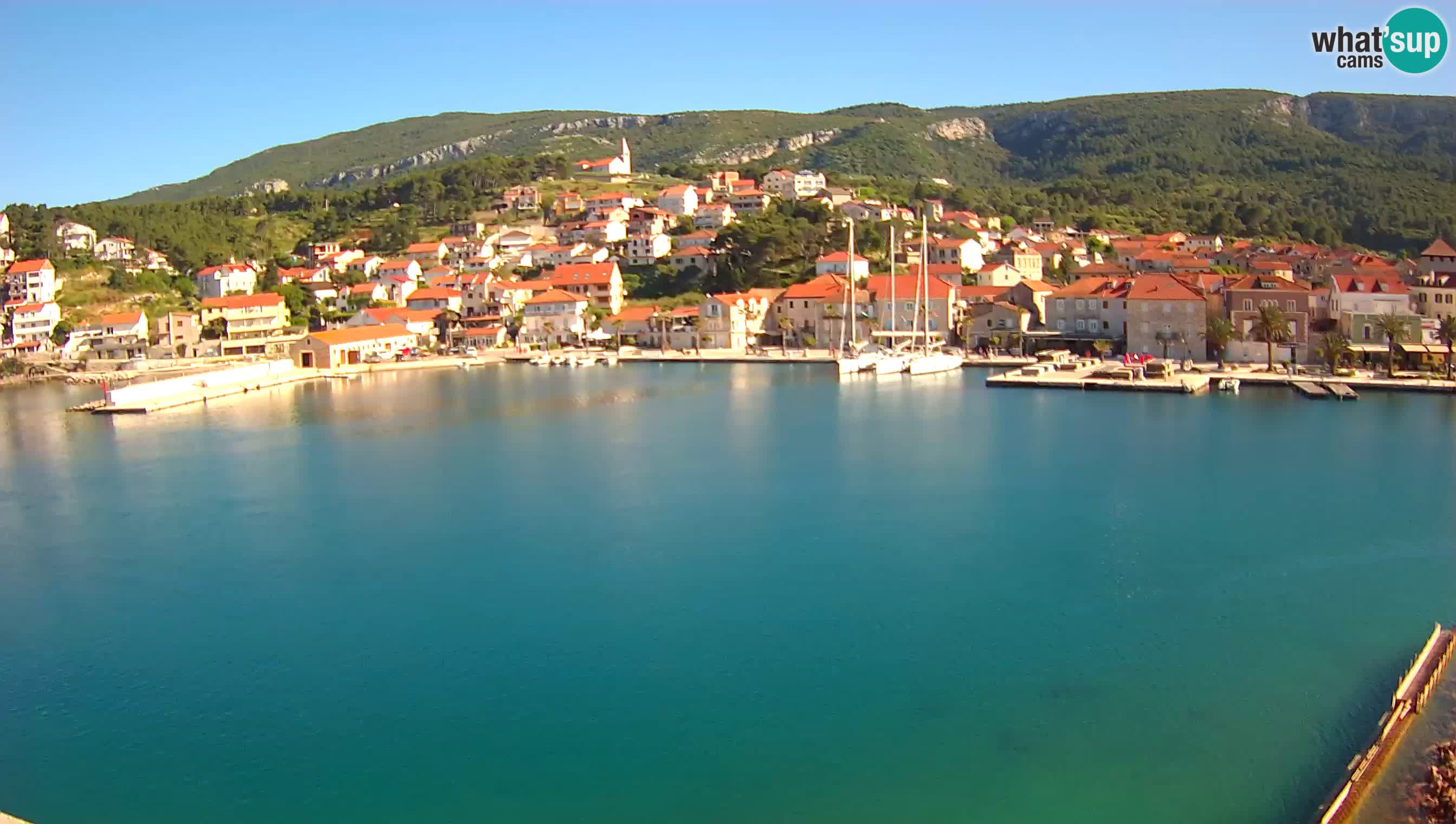 Jelsa / Hvar webcam