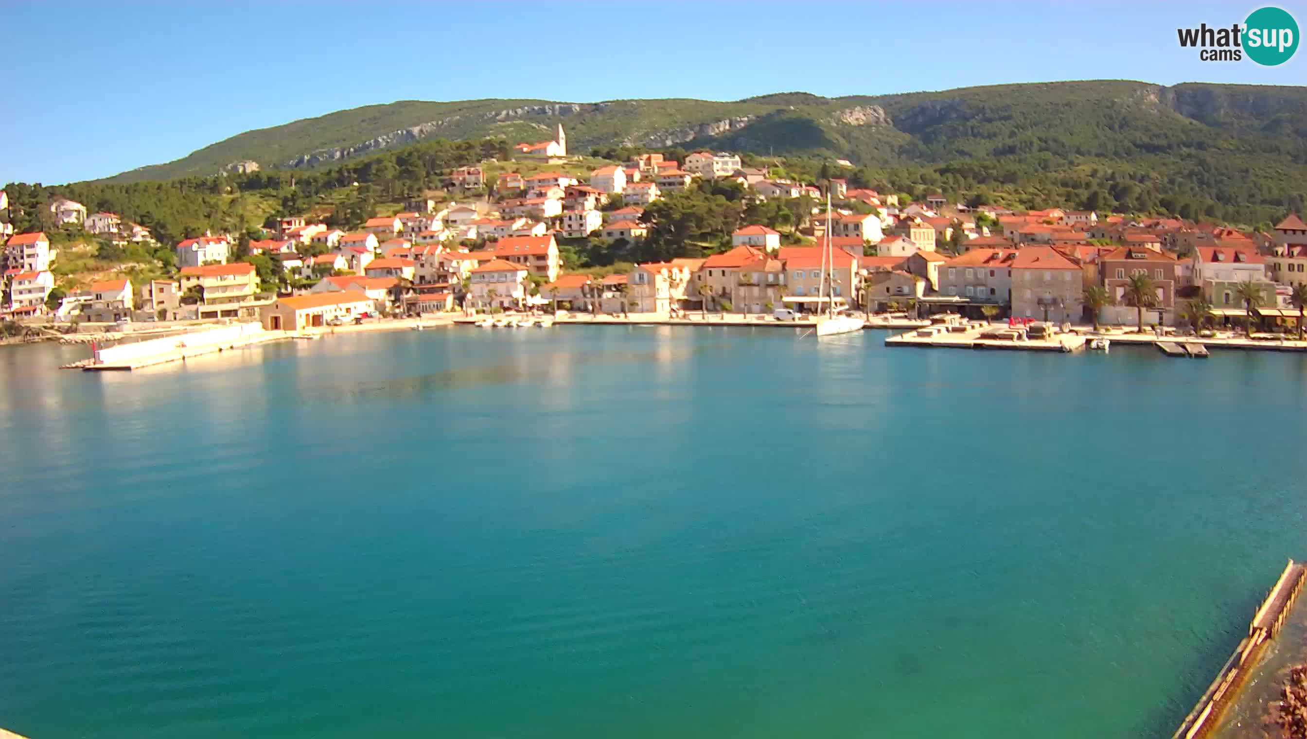 Jelsa / Hvar live webcam