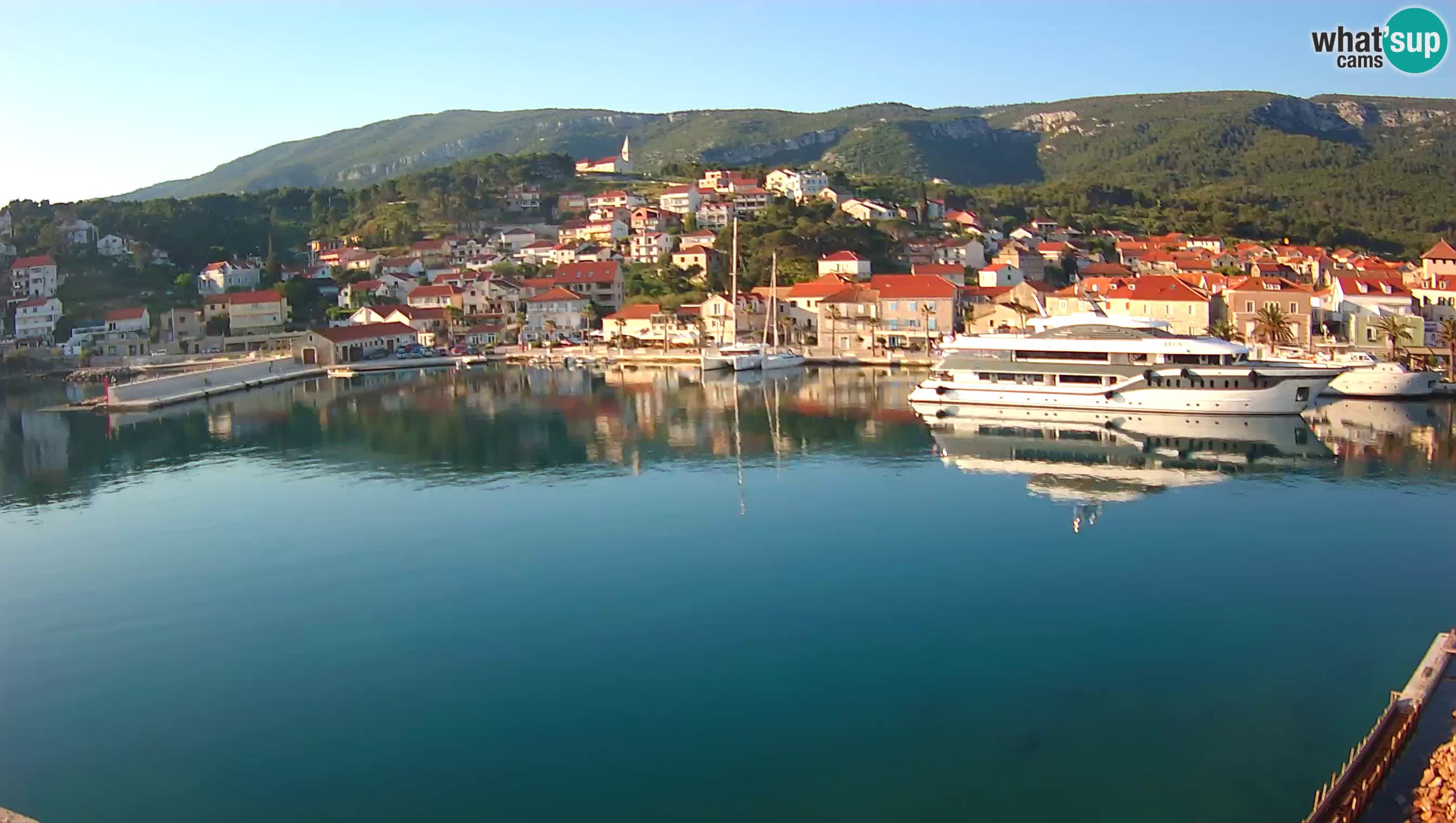 Jelsa webcam Hvar – Panorama