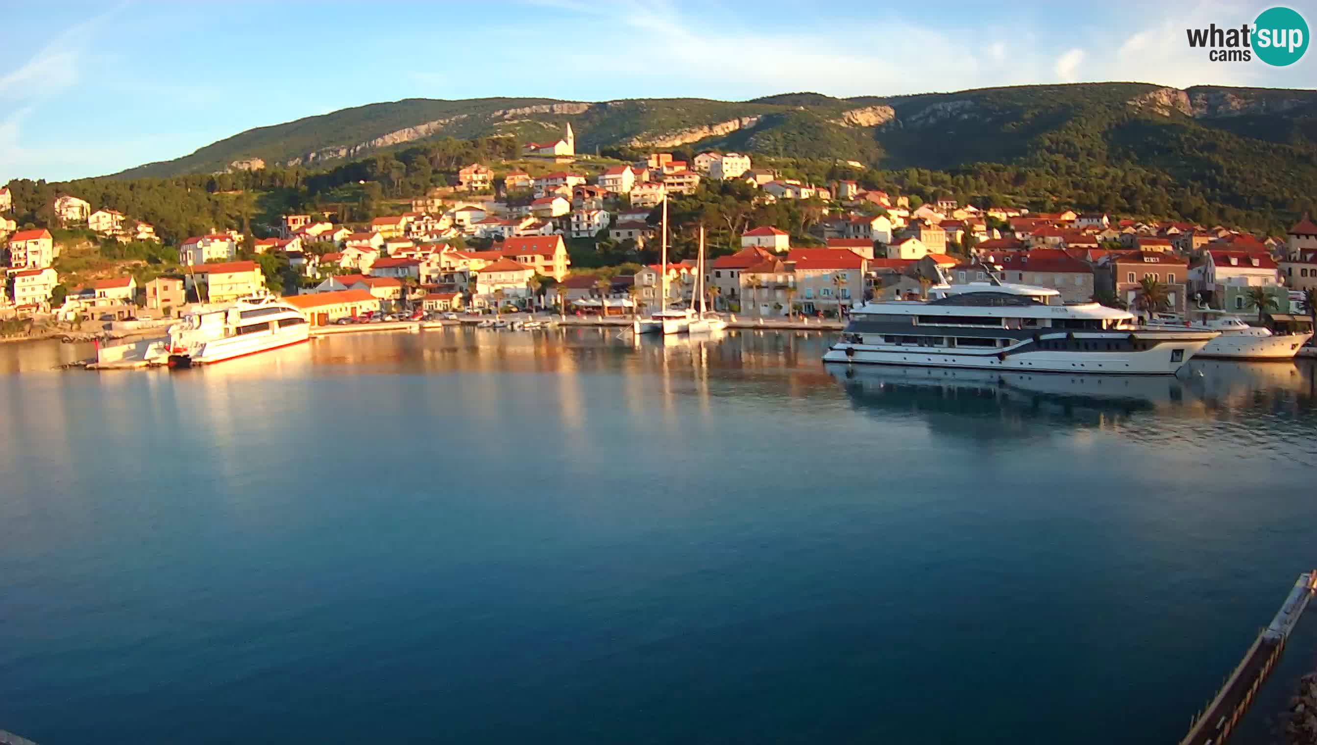 Jelsa / Hvar live webcam