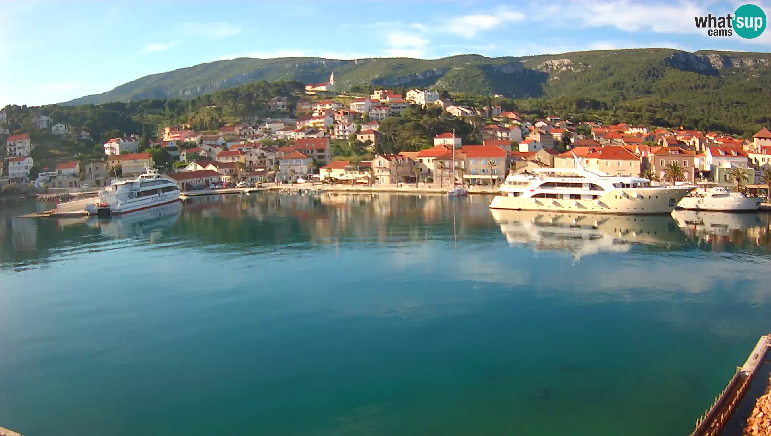 Jelsa / Hvar live webcam