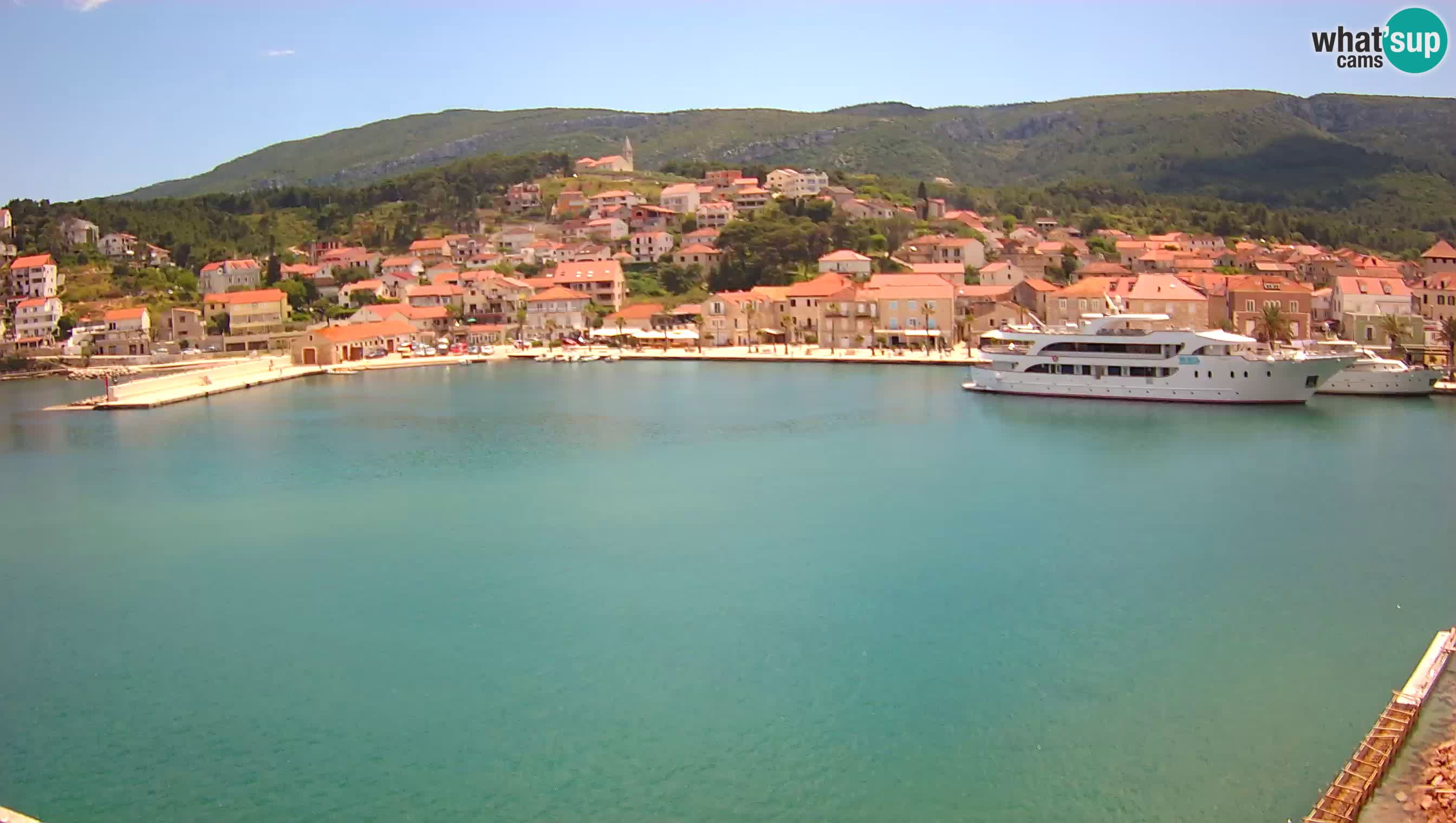 Jelsa / Hvar live webcam
