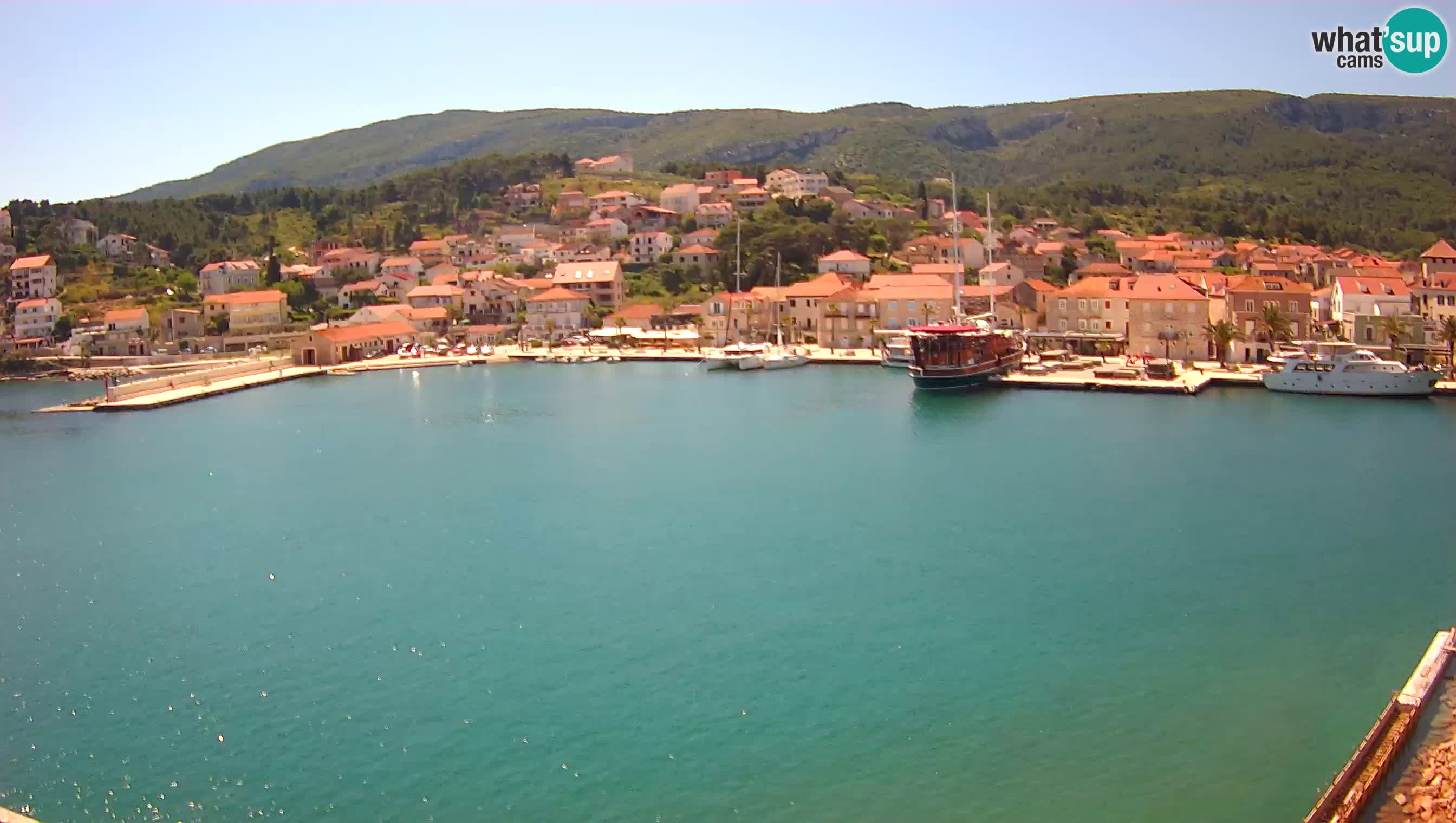 Jelsa / Hvar live webcam