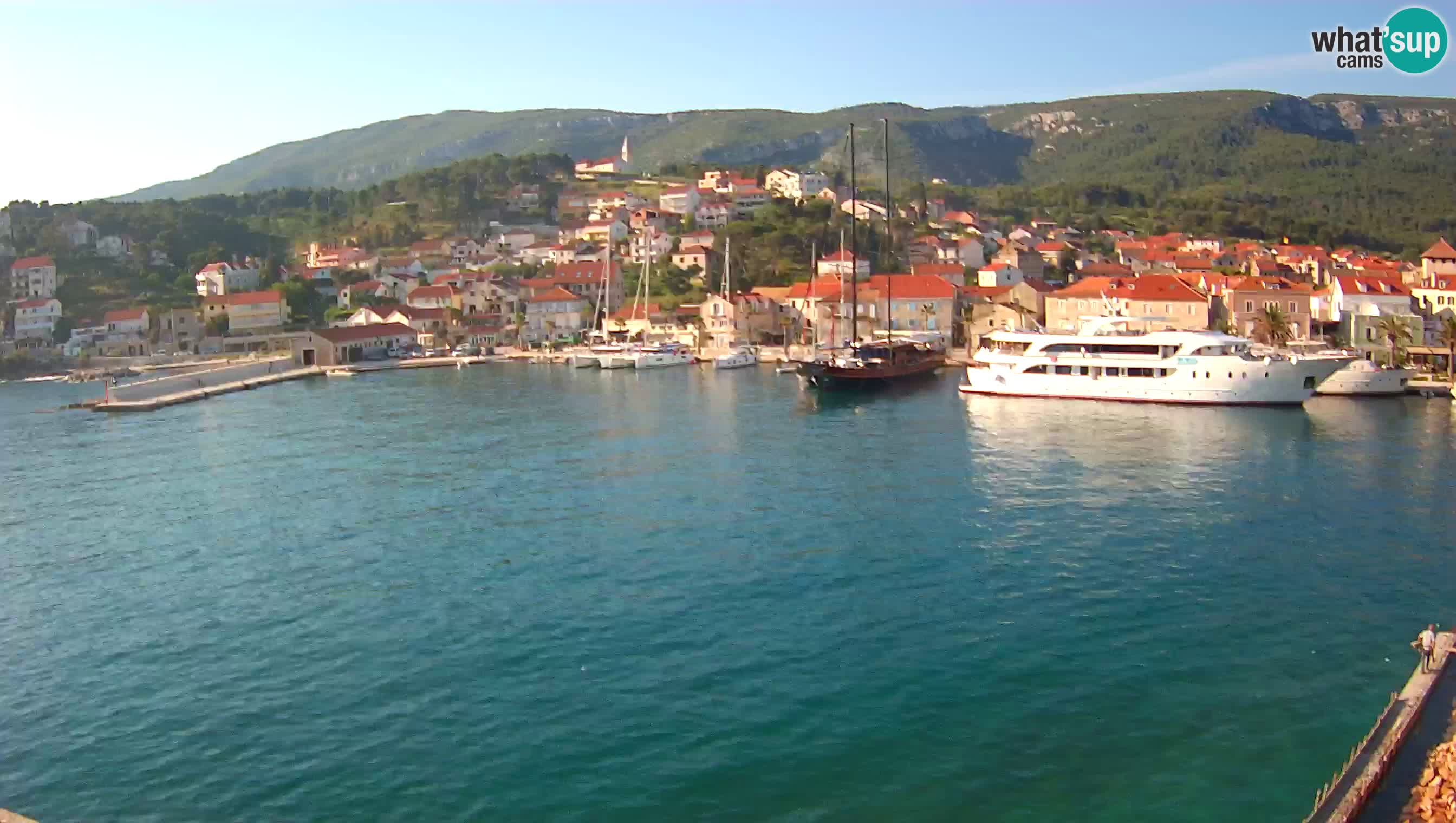 Jelsa / Hvar live webcam