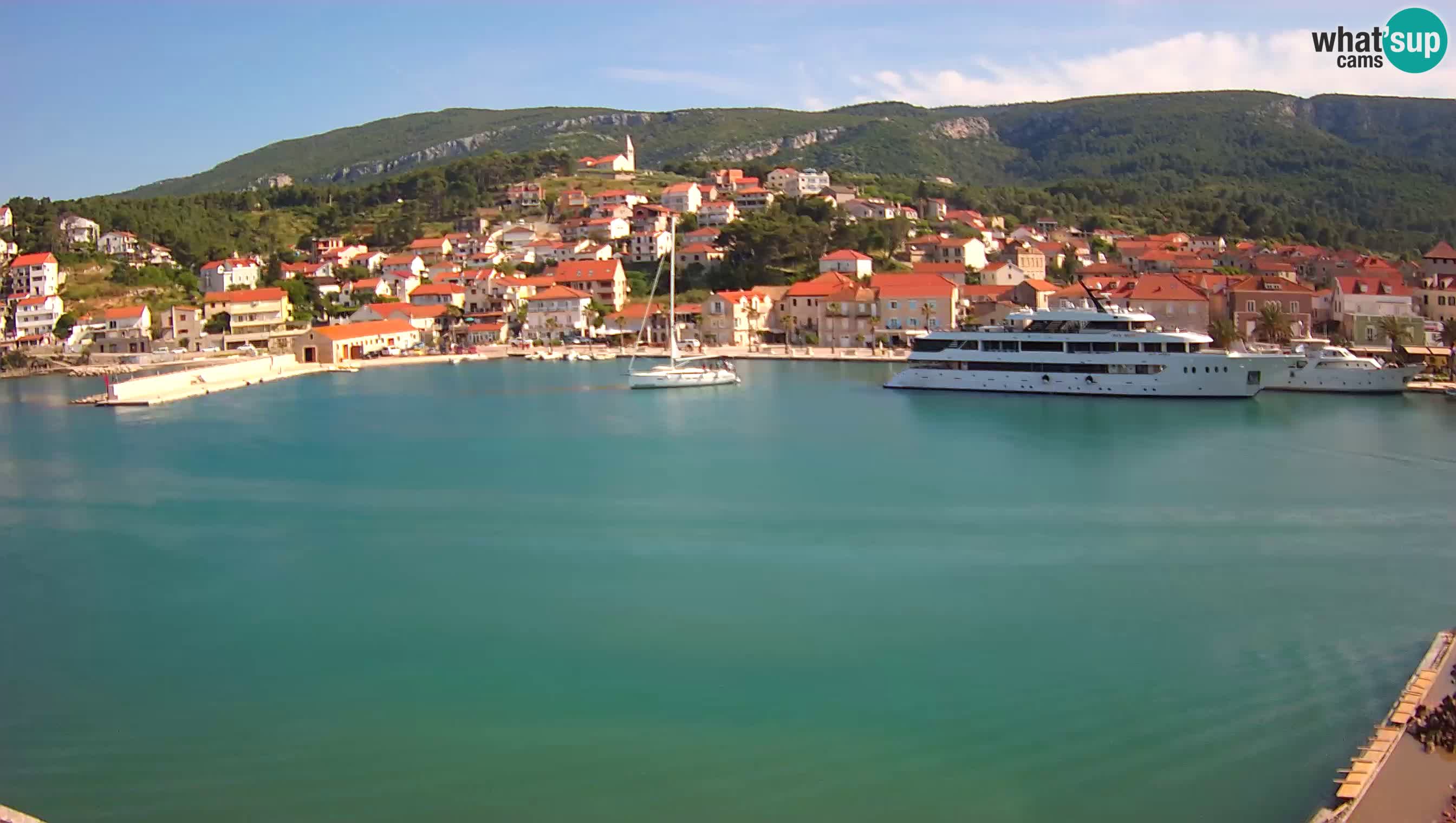 Jelsa webcam Hvar – Panorama
