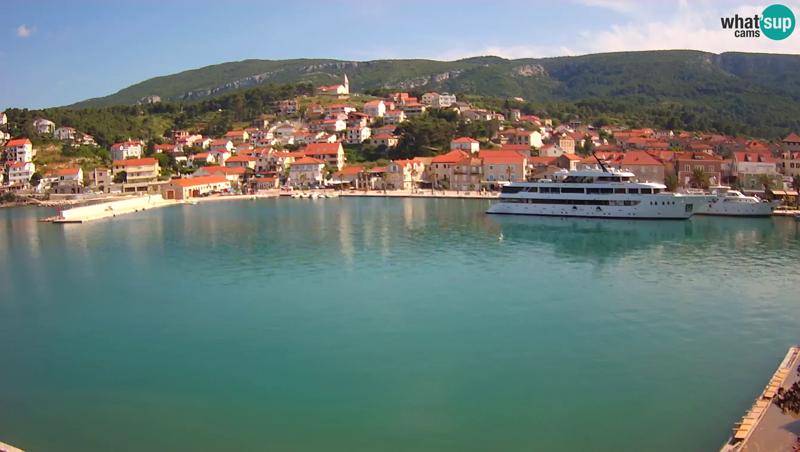 Jelsa / Hvar live webcam