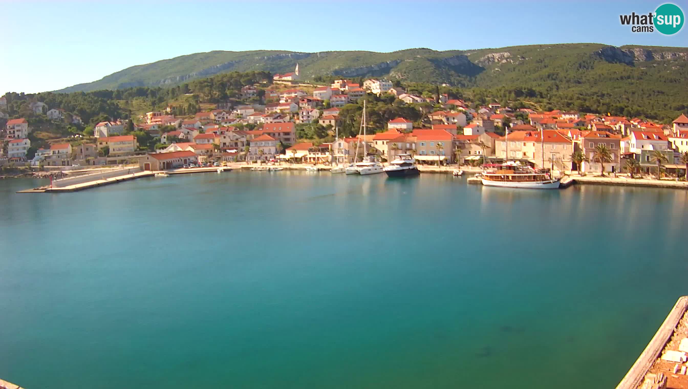 Jelsa / Hvar spletna kamera