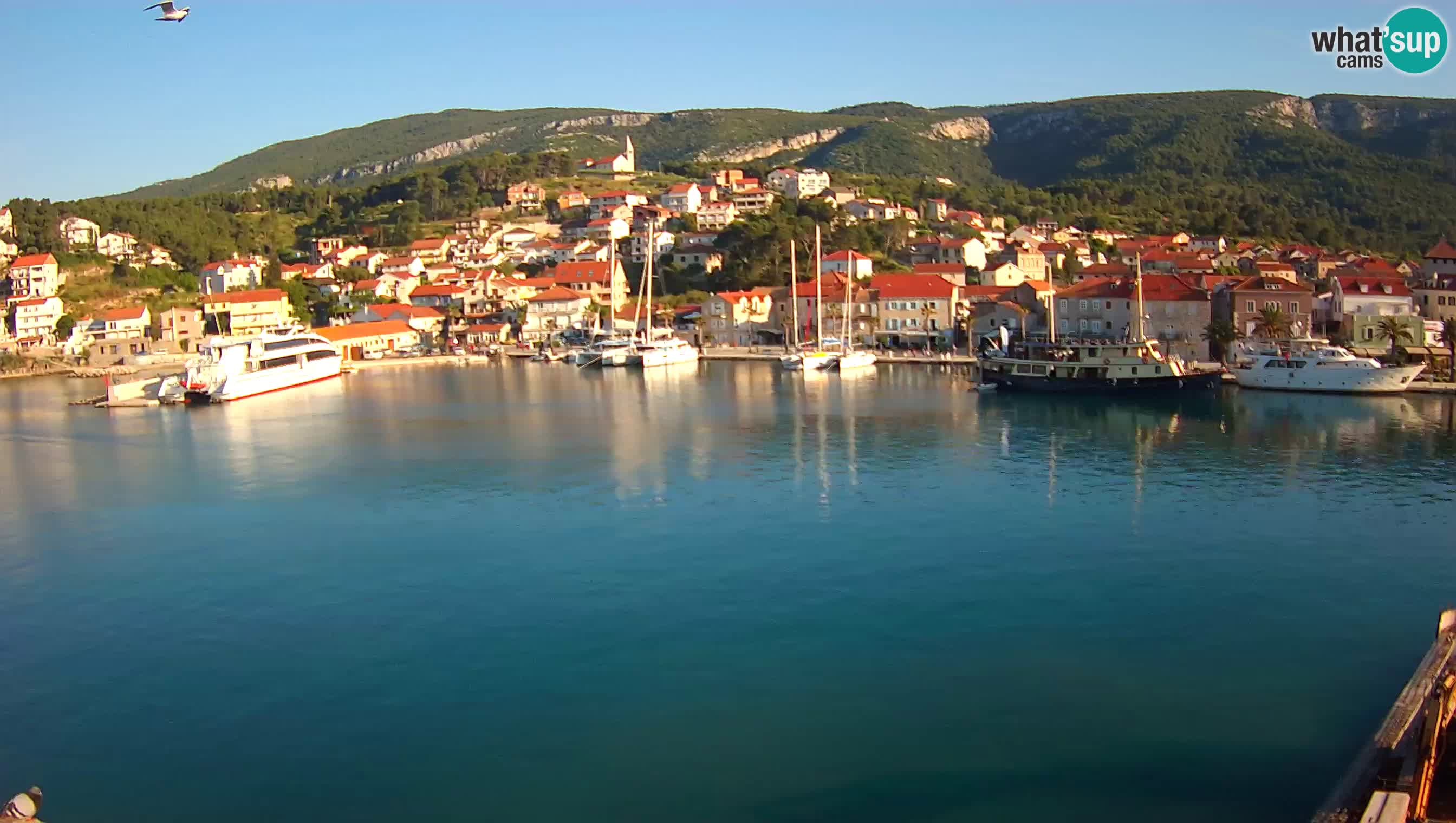 Jelsa / Hvar web kamera