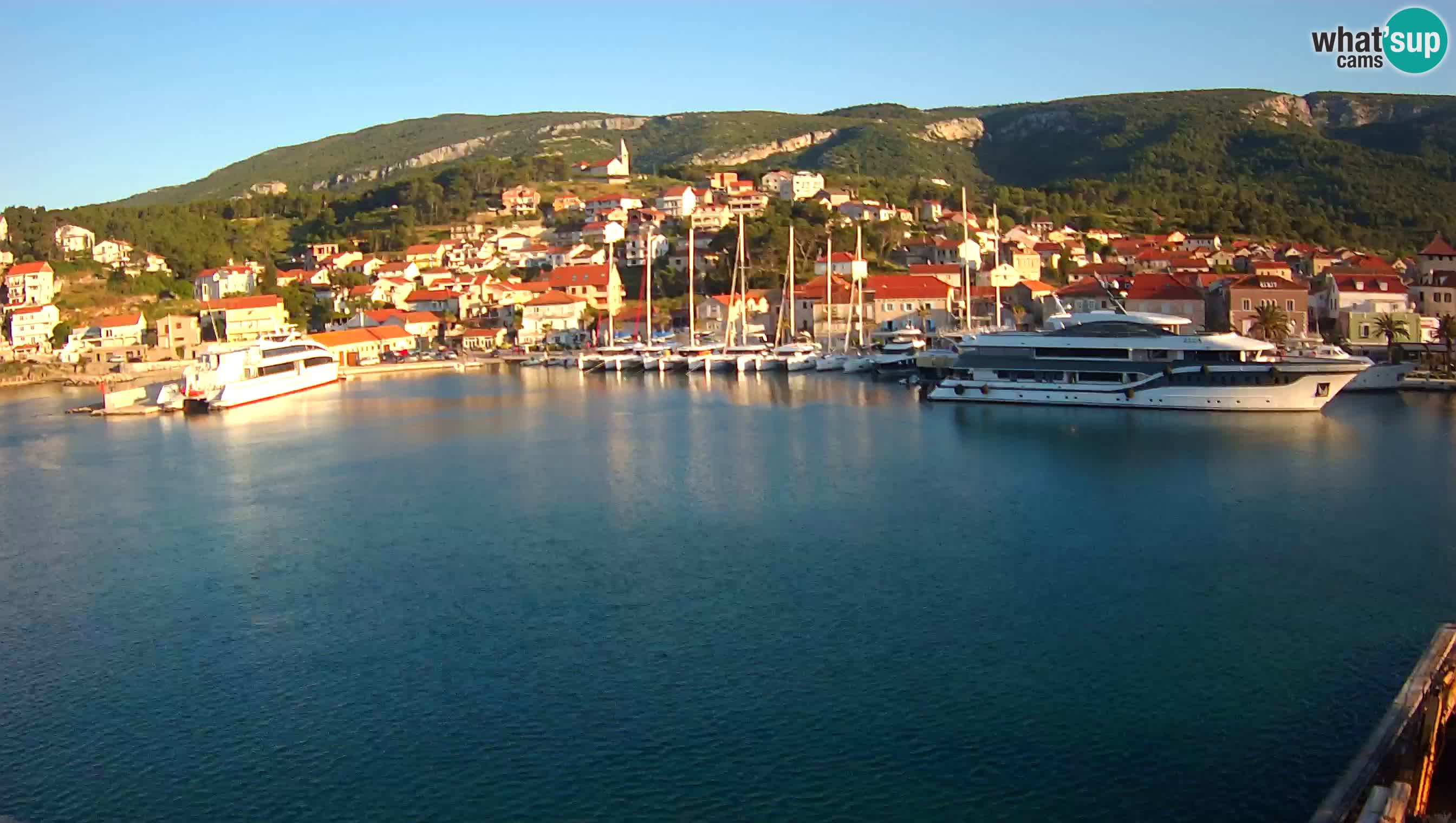 Jelsa / Hvar live webcam