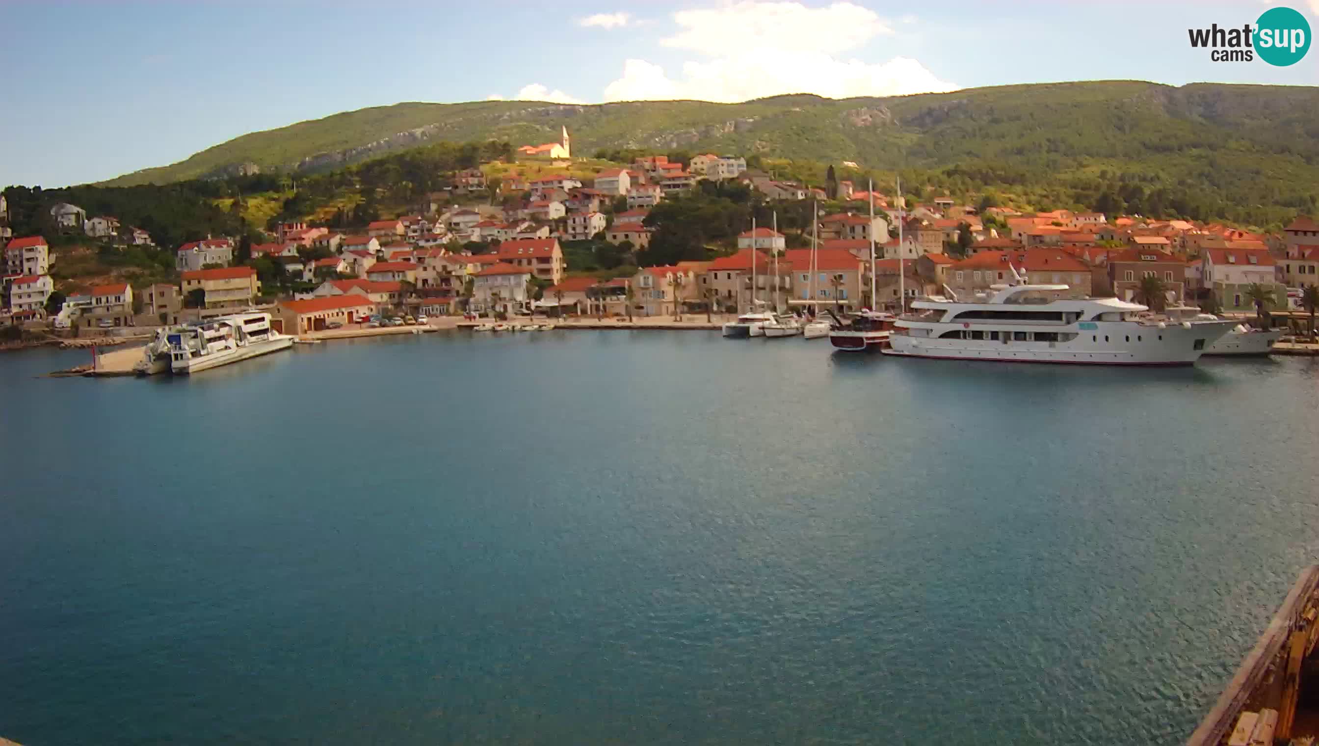 Jelsa webcam Hvar – Panorama