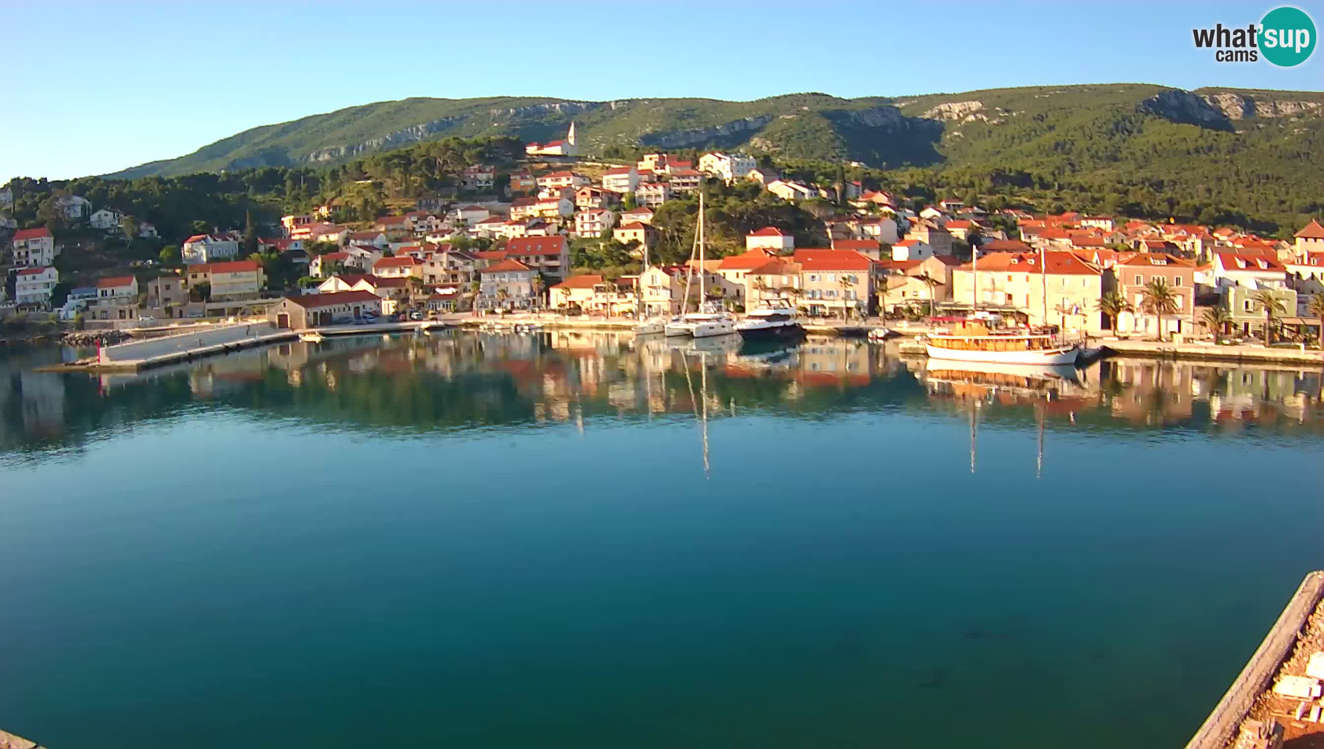 Jelsa webcam Hvar – Panorama
