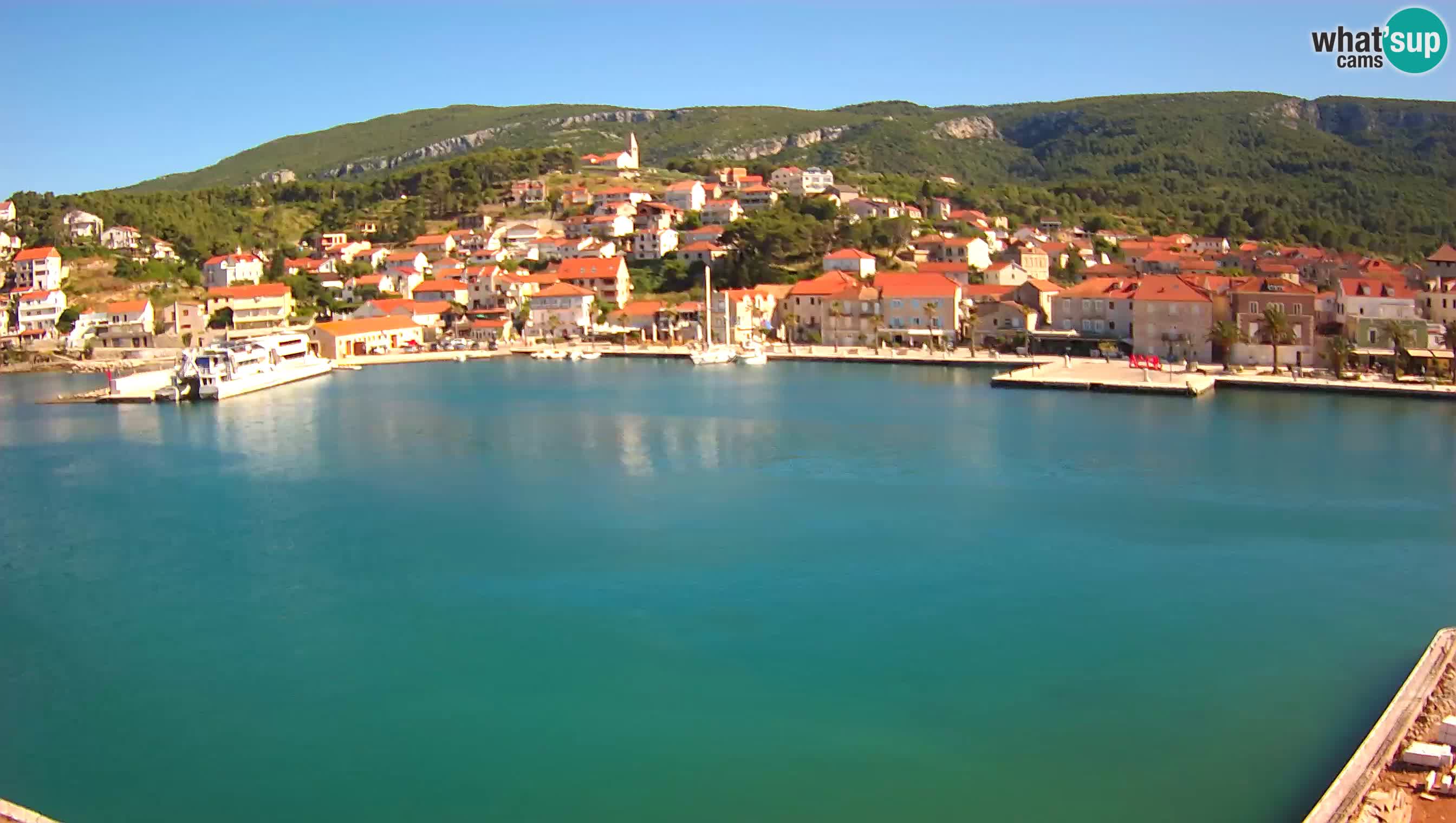 Jelsa / Hvar live webcam