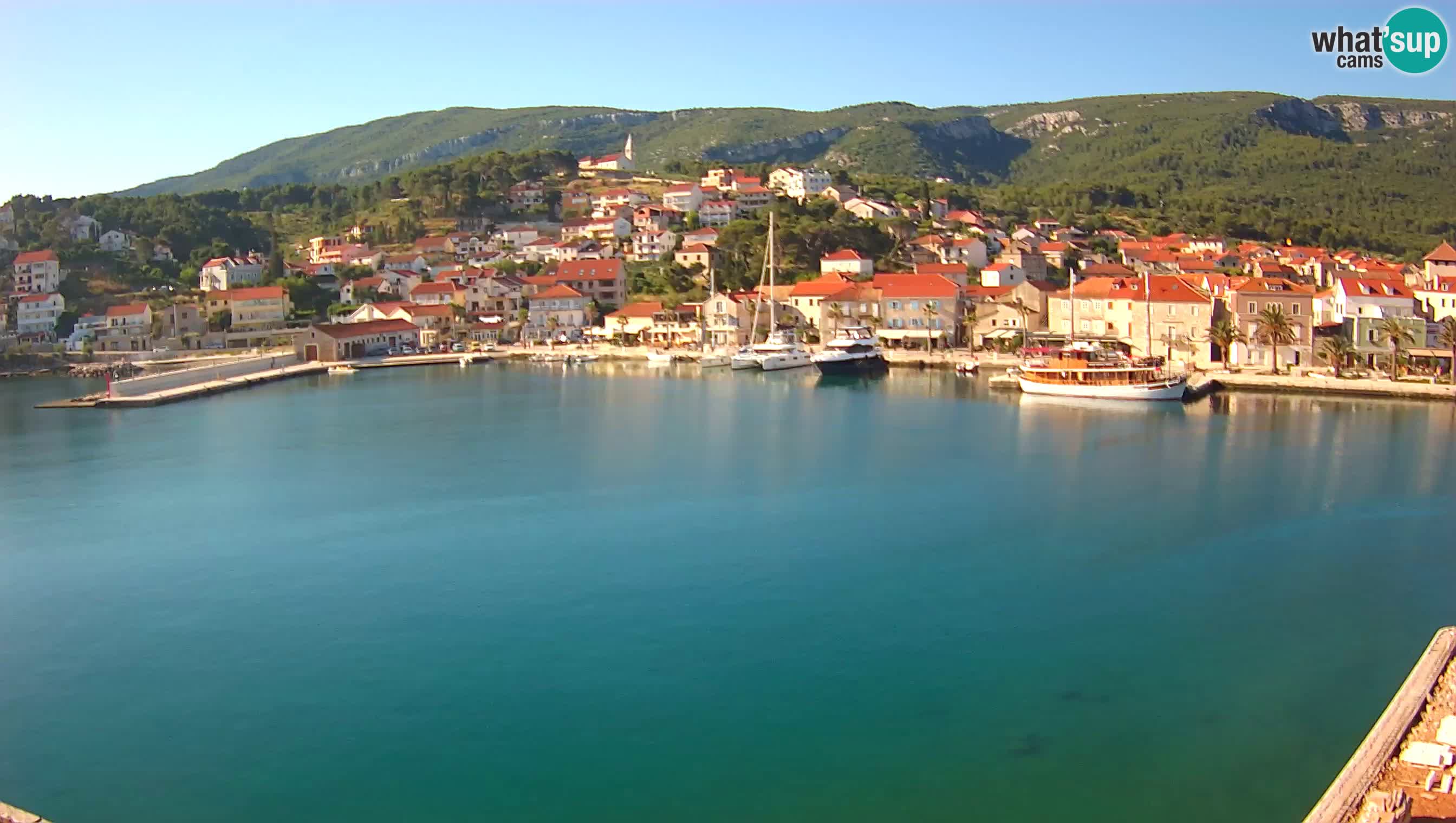 Jelsa camera en vivo Hvar – Panorama