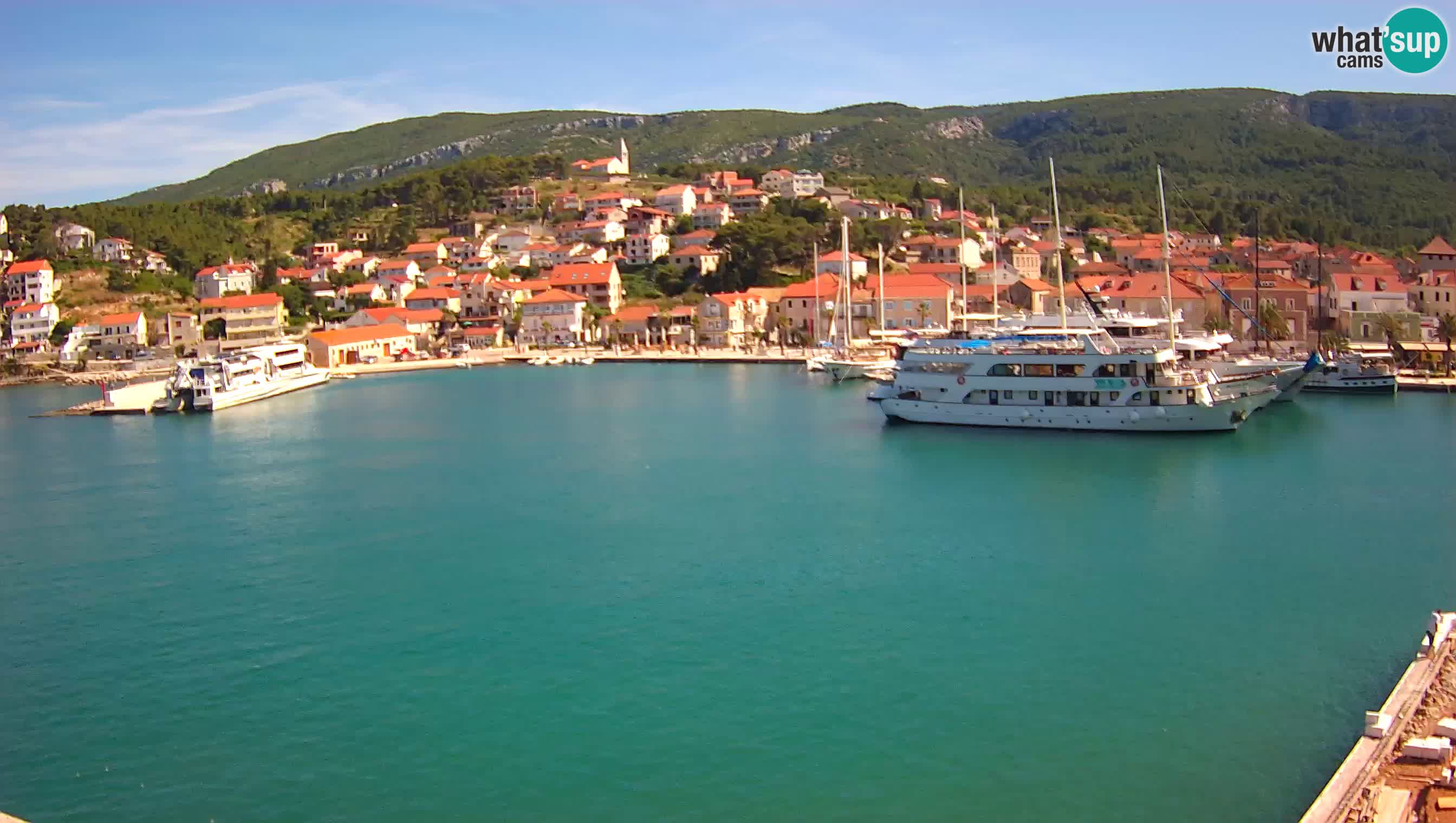 Jelsa webcam Hvar – Panorama