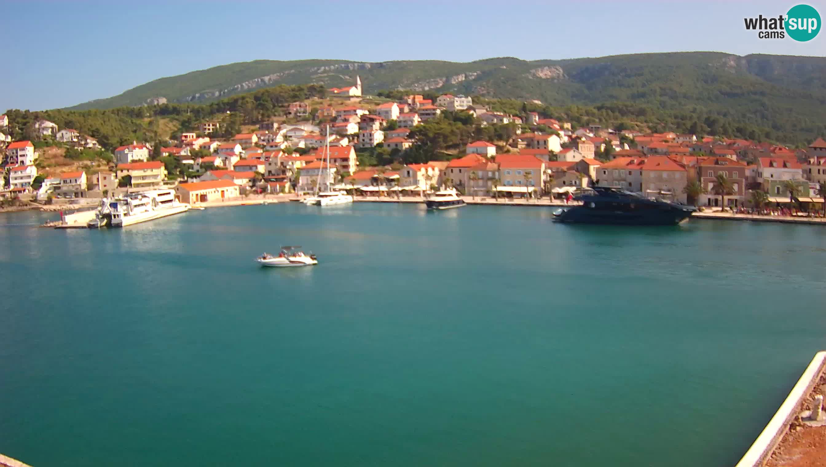 Jelsa / Hvar live webcam