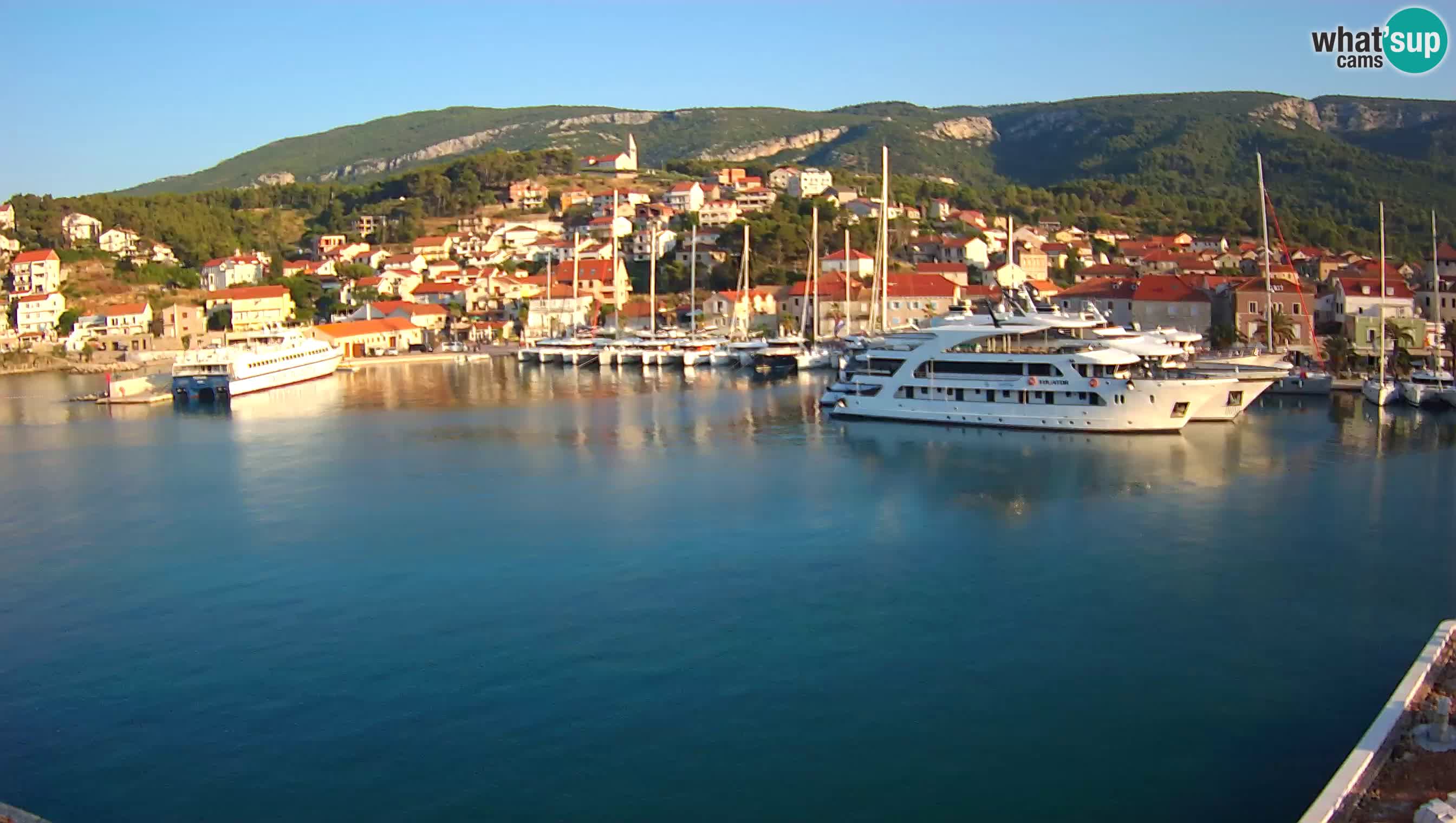 Jelsa / Hvar live webcam