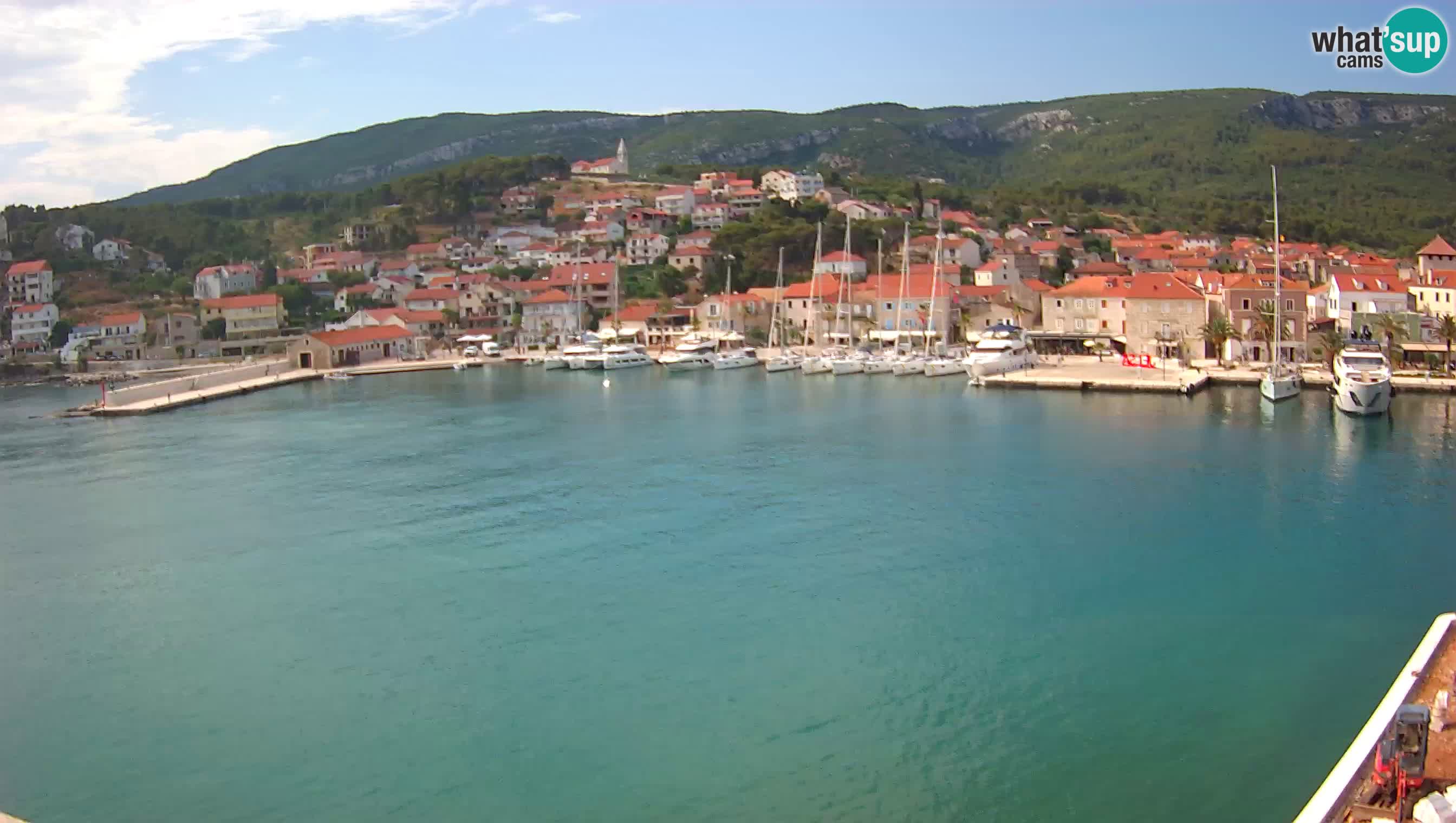 Jelsa / Hvar live webcam