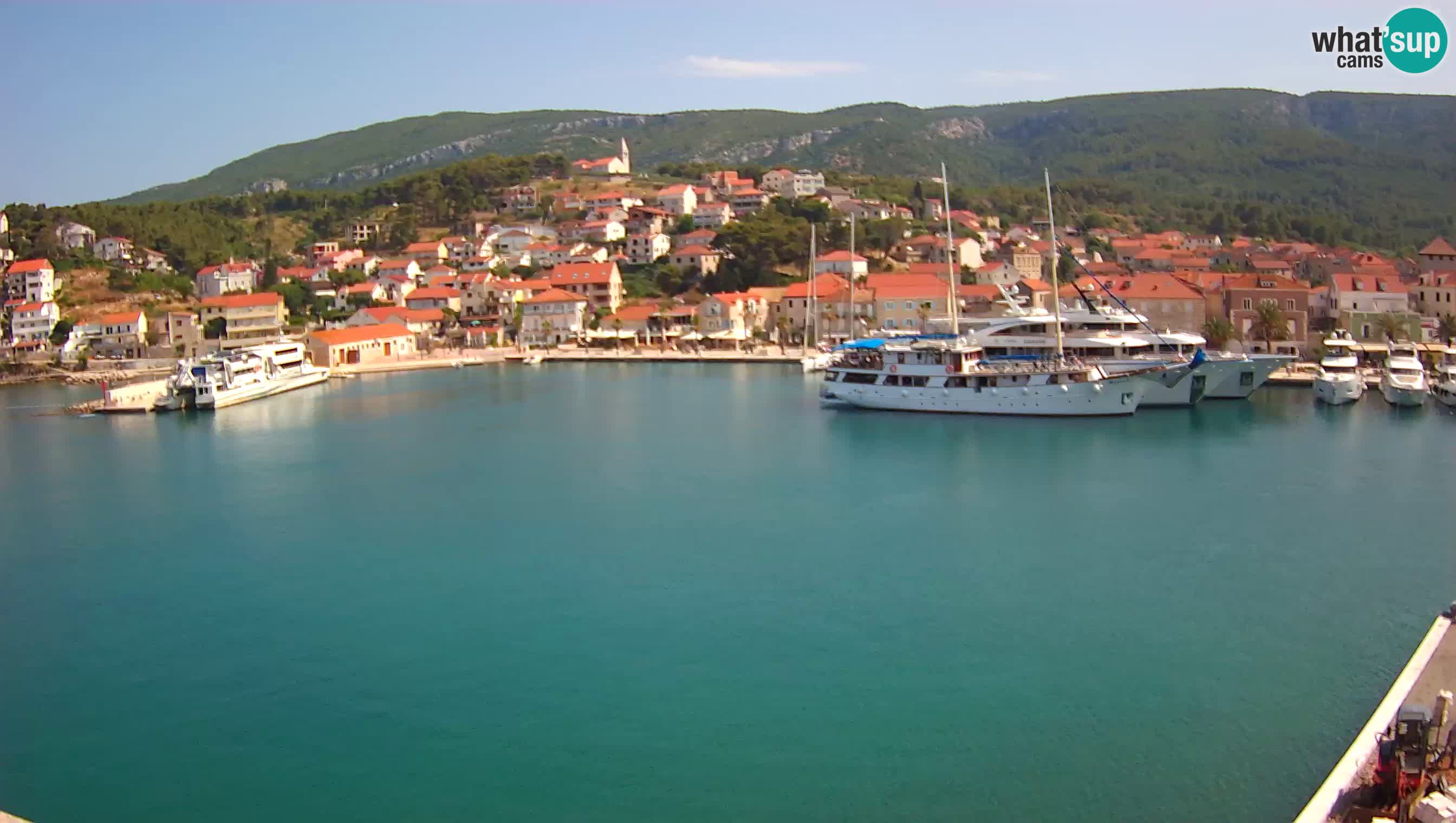 Jelsa / Hvar live webcam