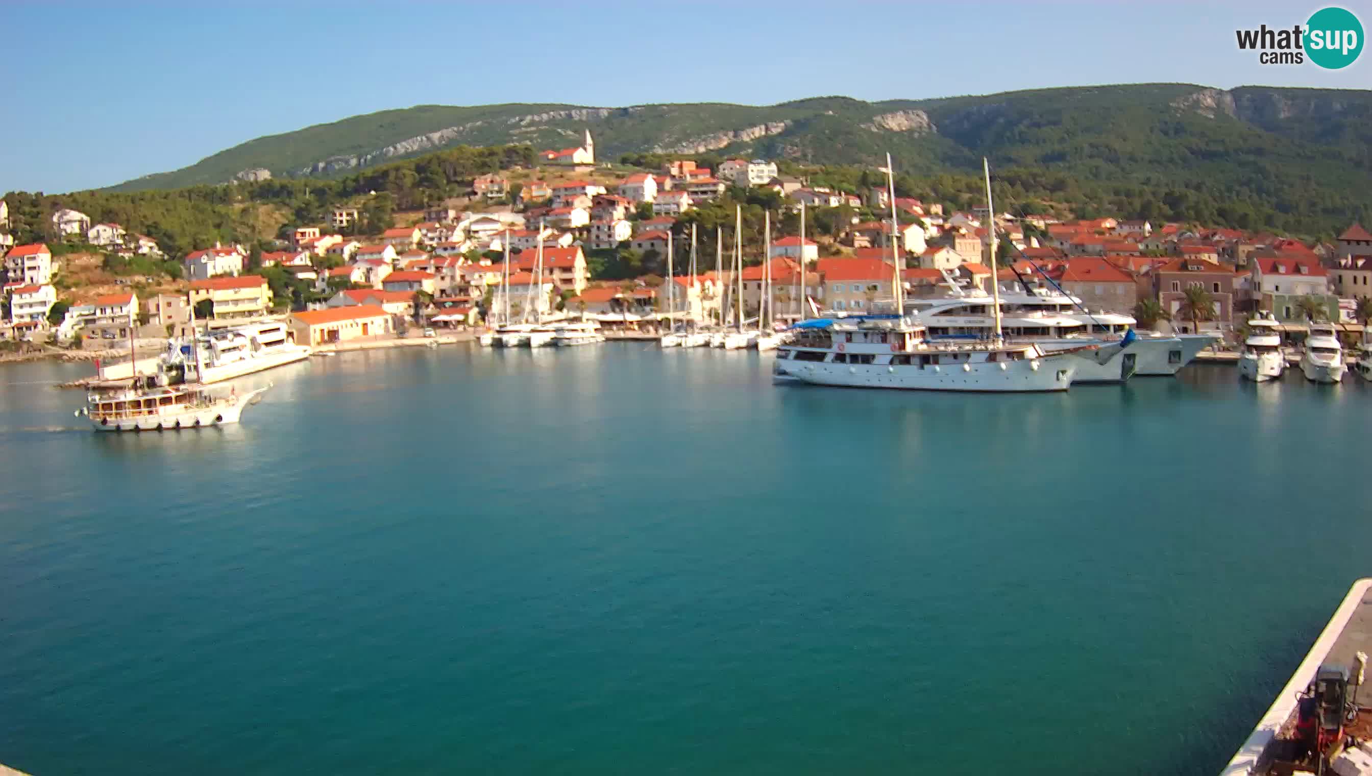 Jelsa webcam Hvar – Panorama