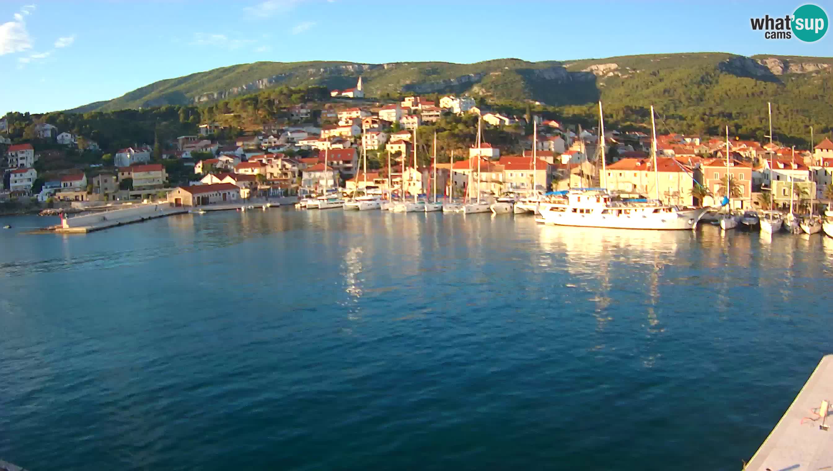 Jelsa webcam Hvar – Panorama
