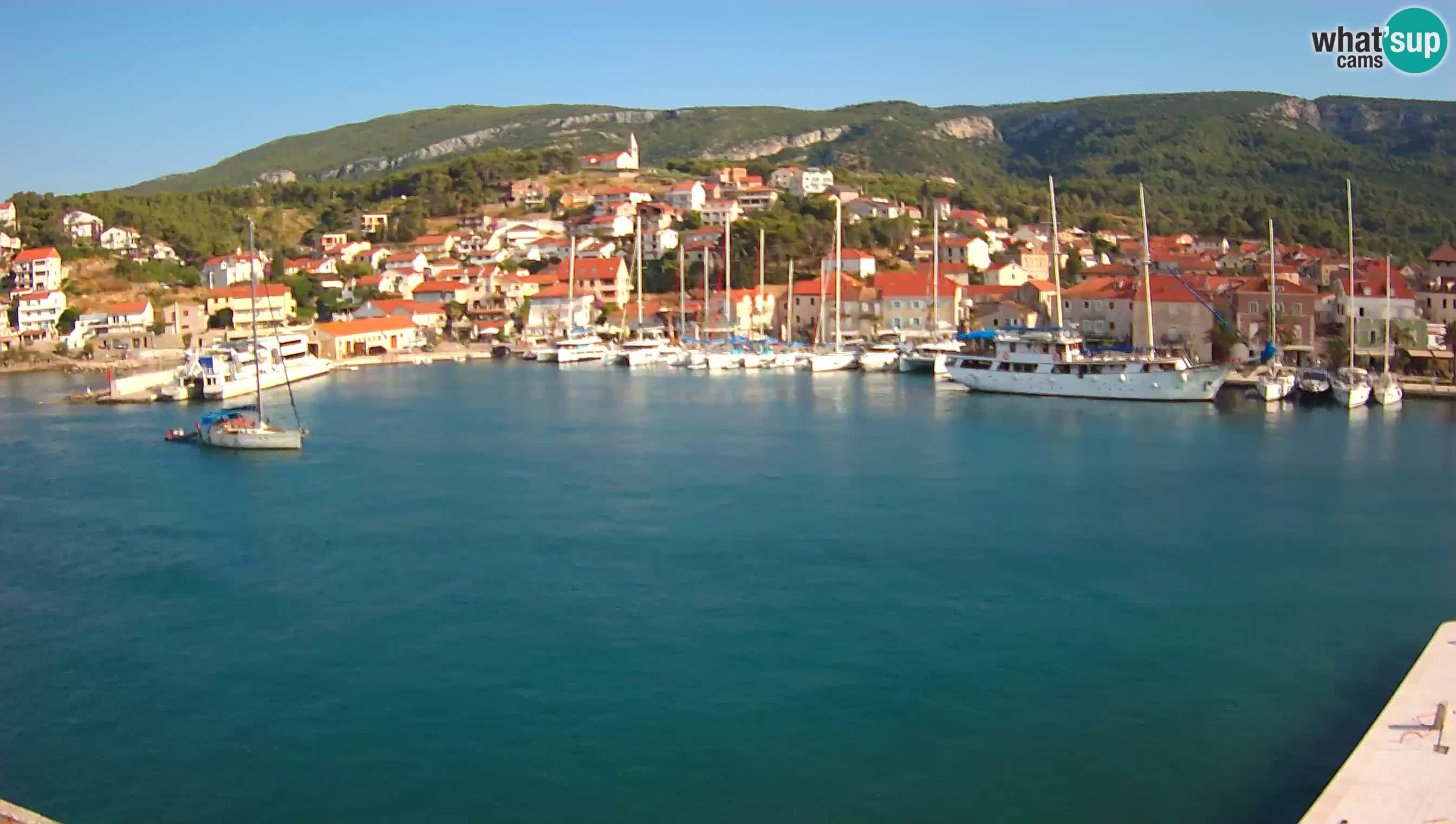 Jelsa / Hvar webcam