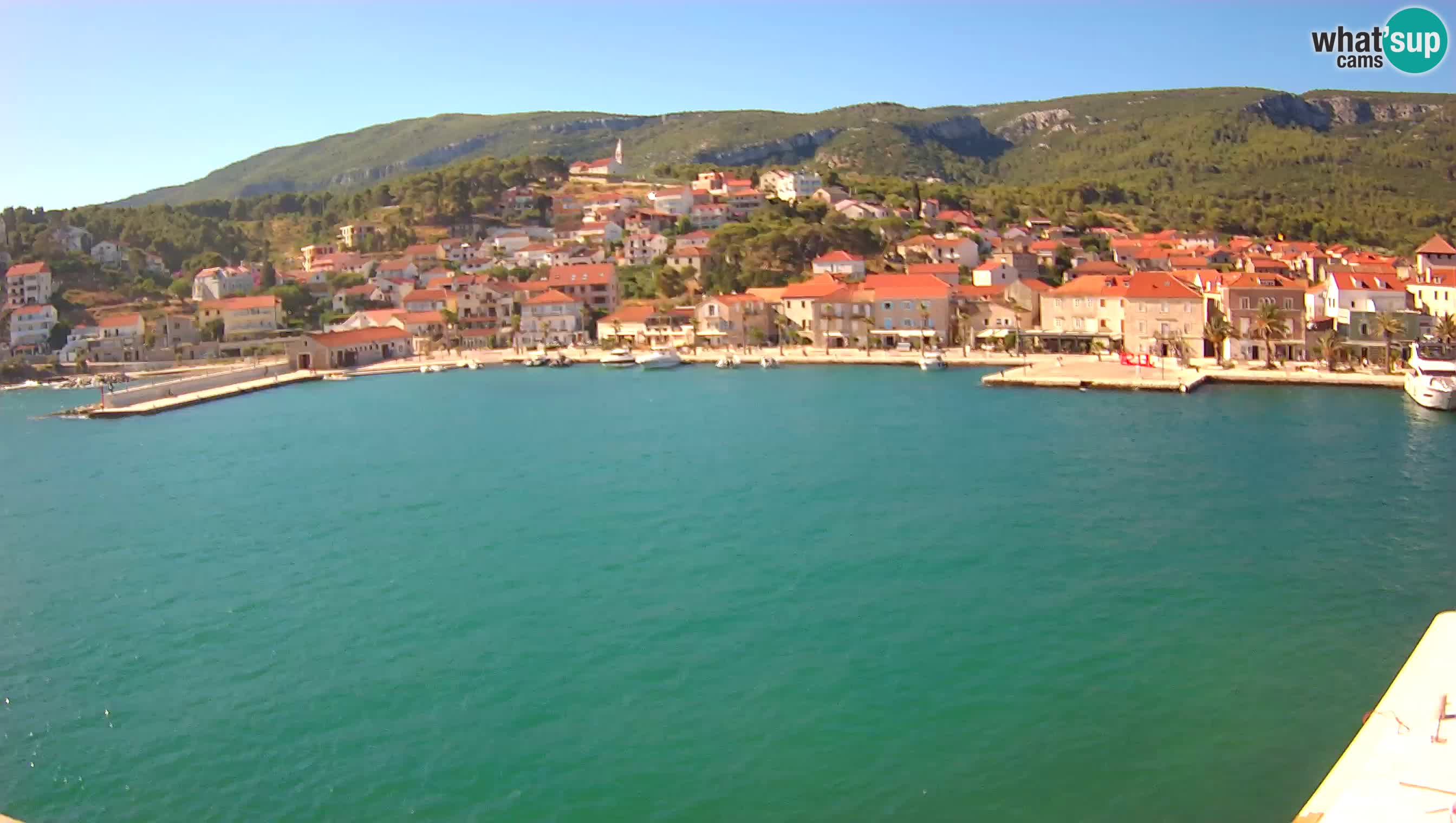 Jelsa / Hvar live webcam