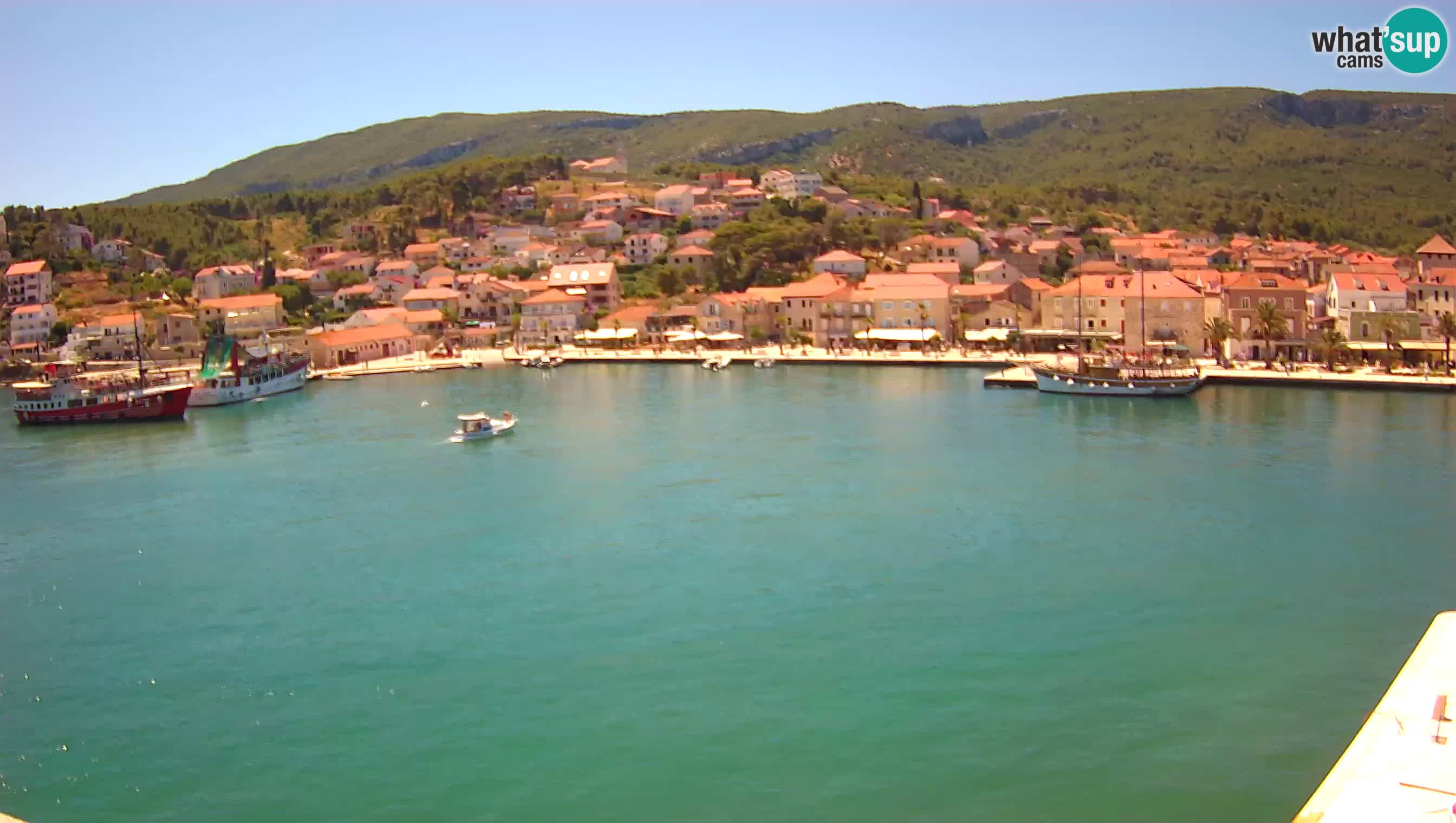 Jelsa / Hvar live webcam