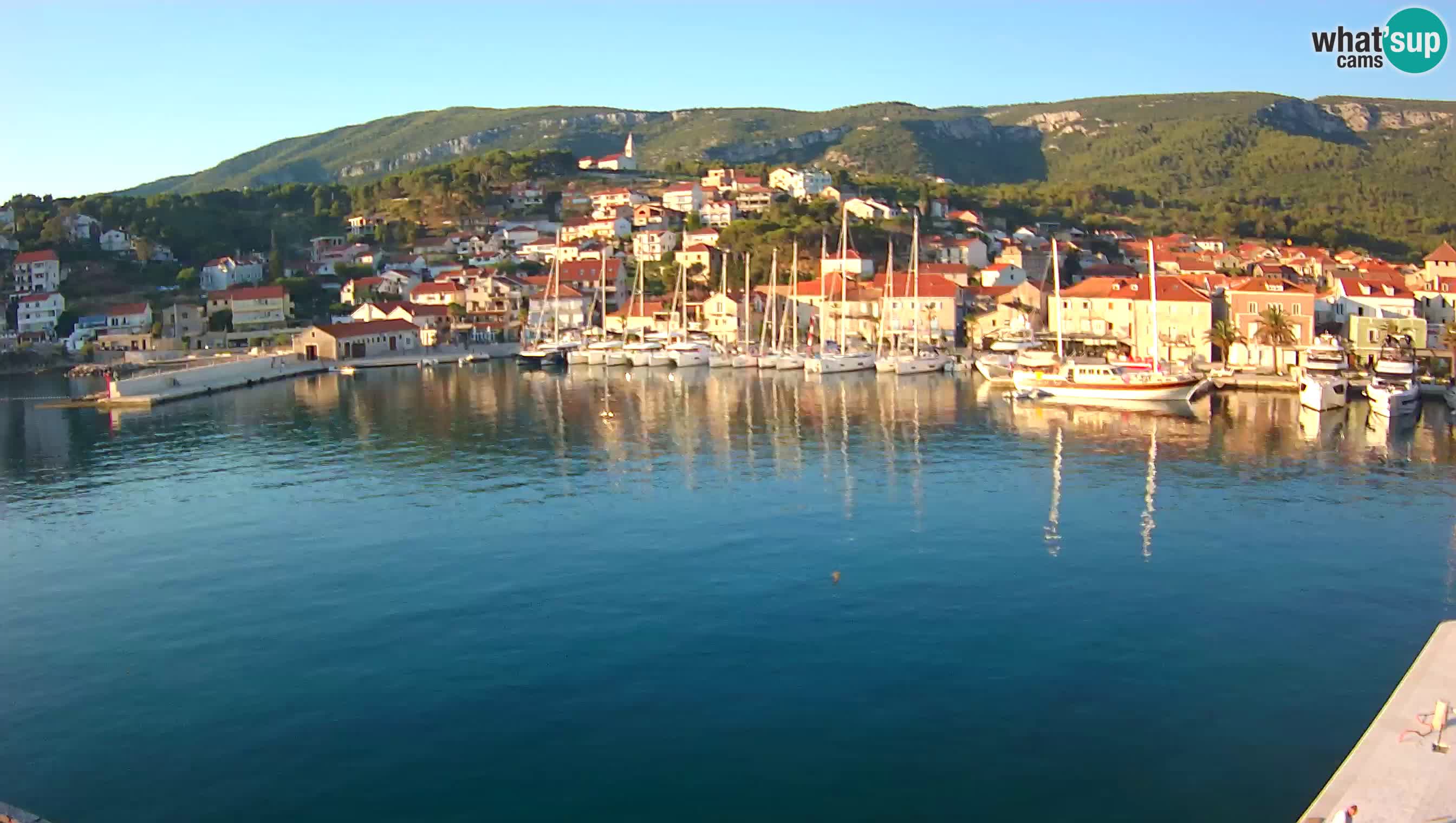 Jelsa / Hvar web kamera