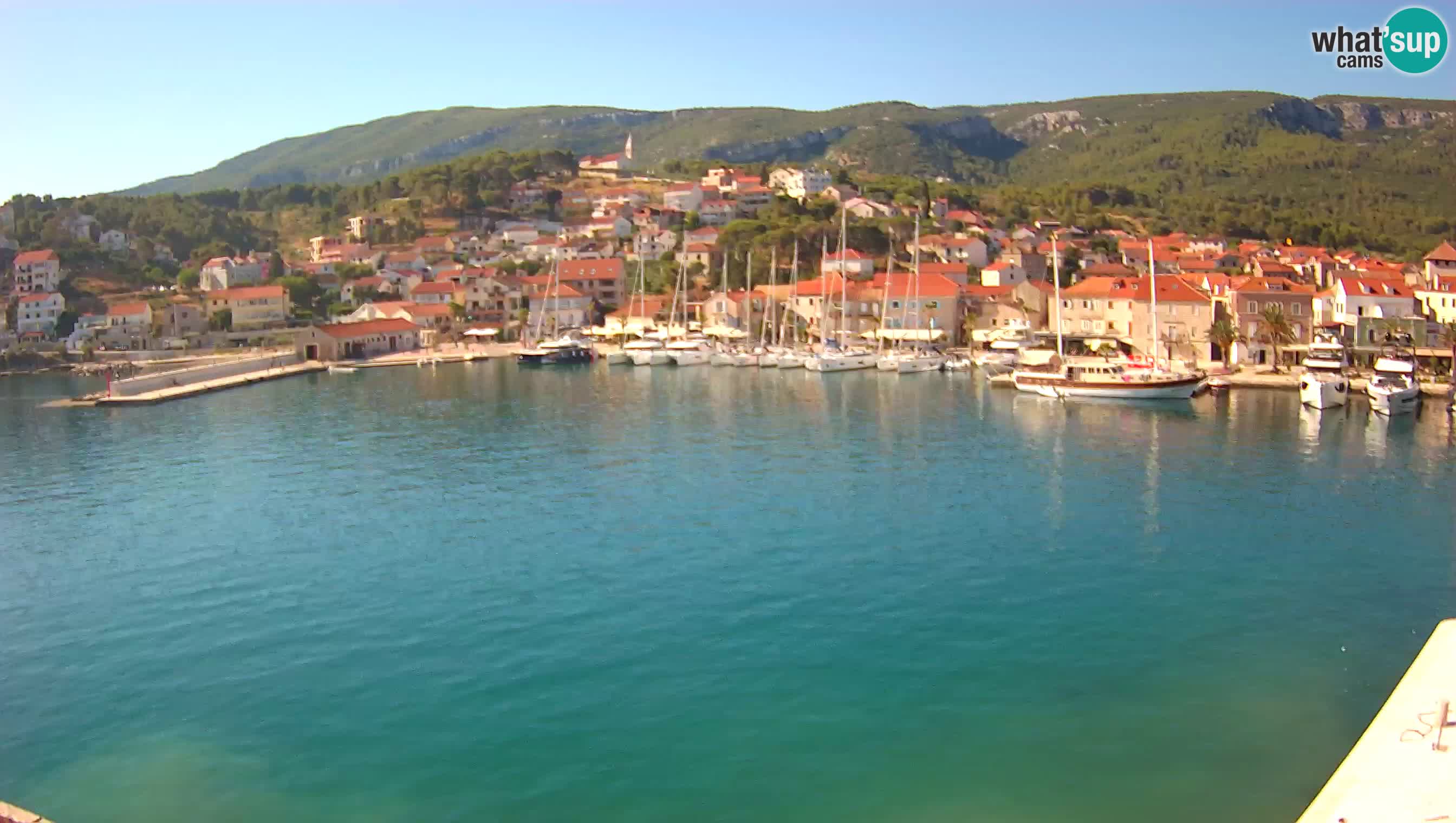 Jelsa / Hvar live webcam