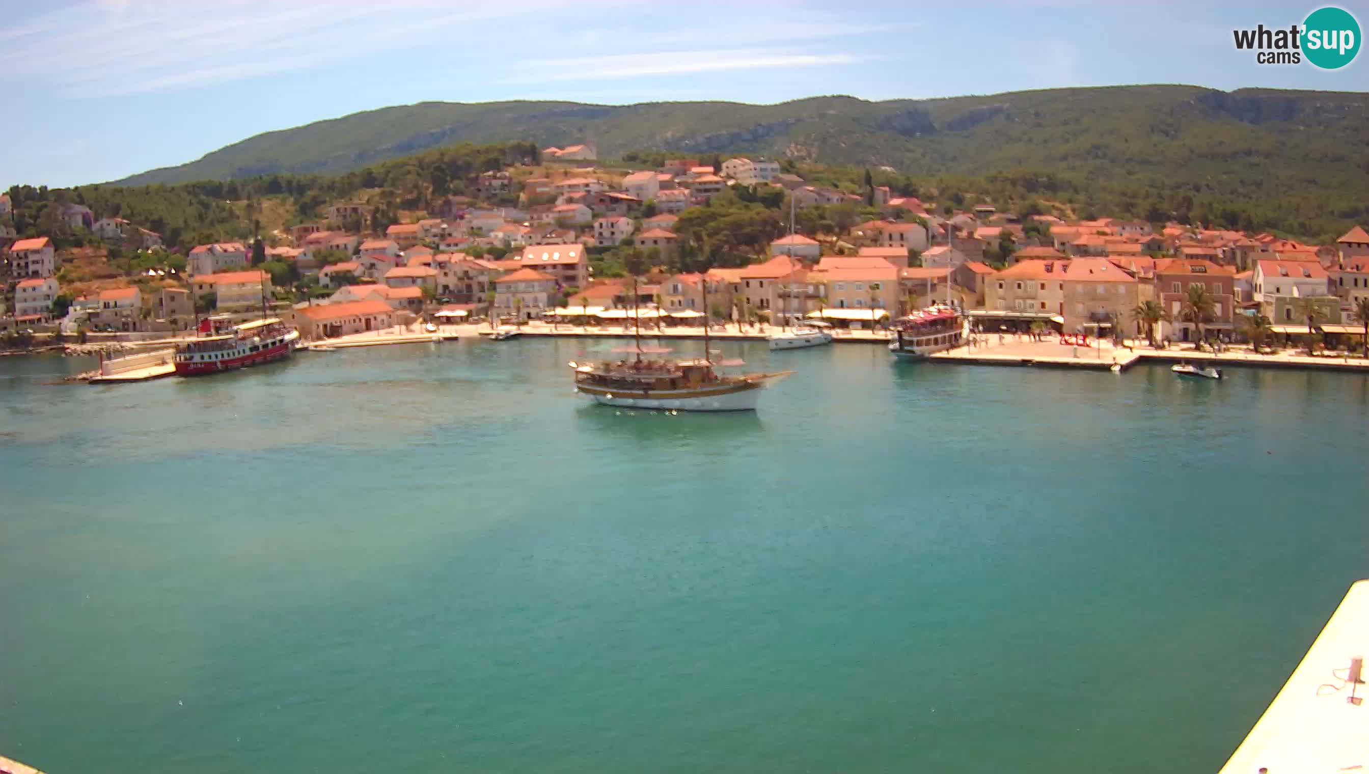 Jelsa / Hvar live webcam