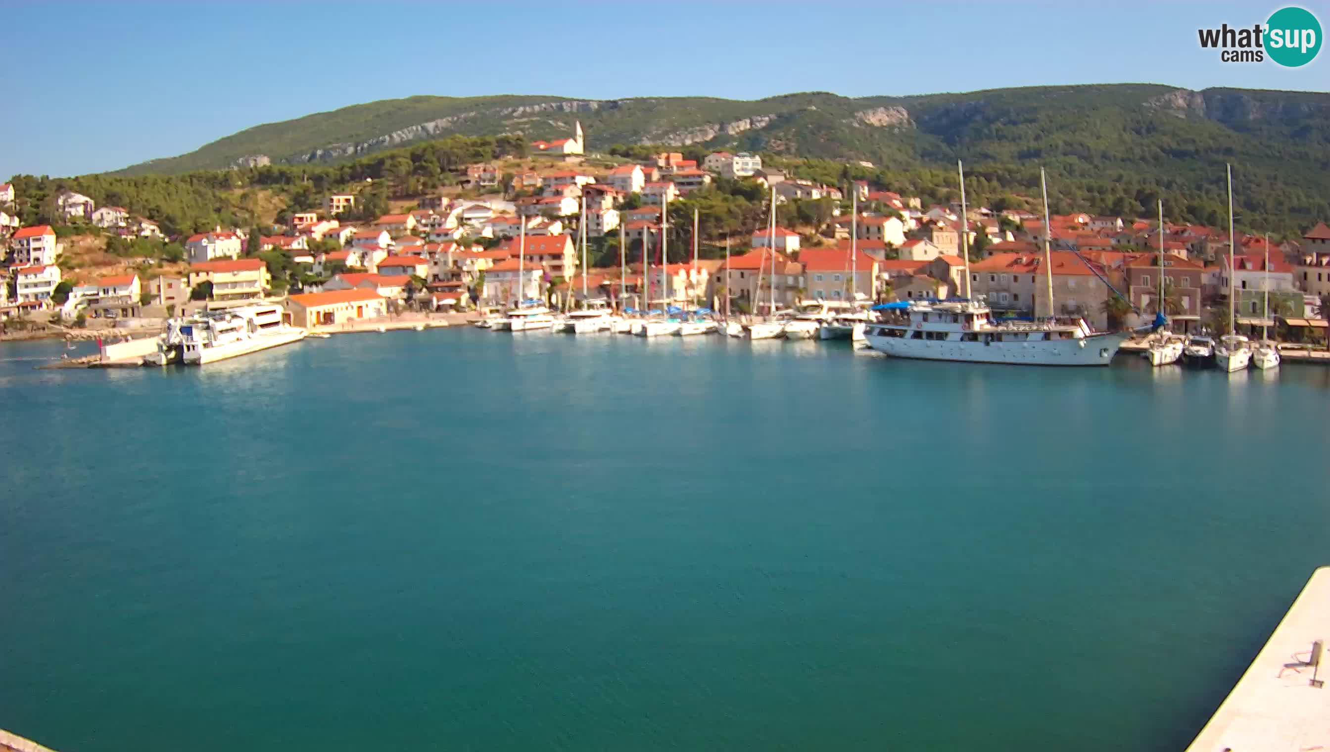 Jelsa / Hvar web kamera