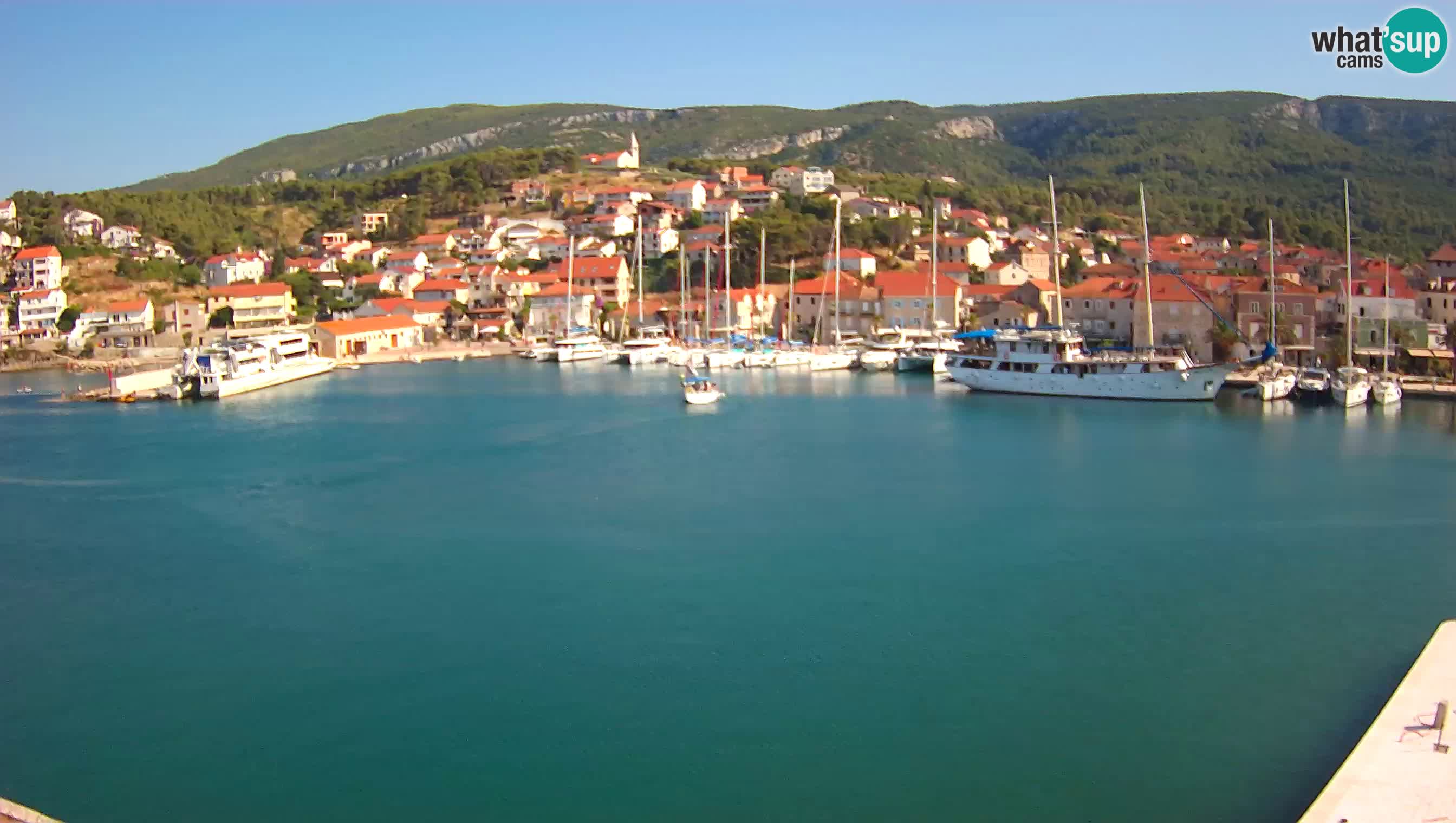 Jelsa web kamera Hvar – Panorama