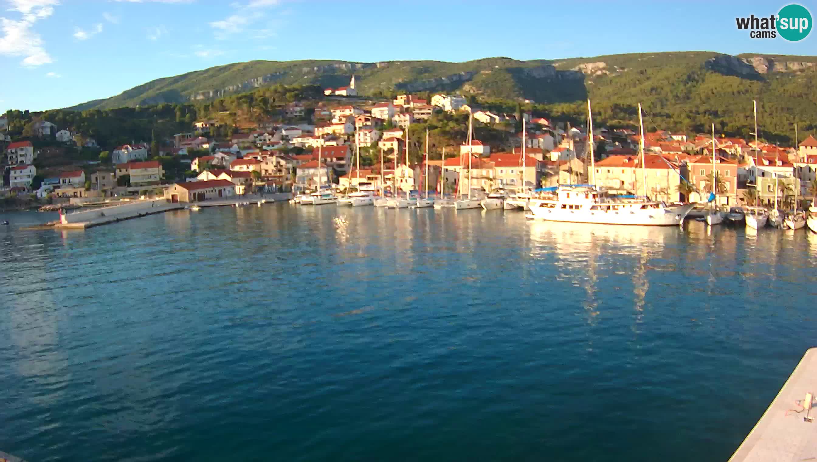 Jelsa webcam Hvar – Panorama