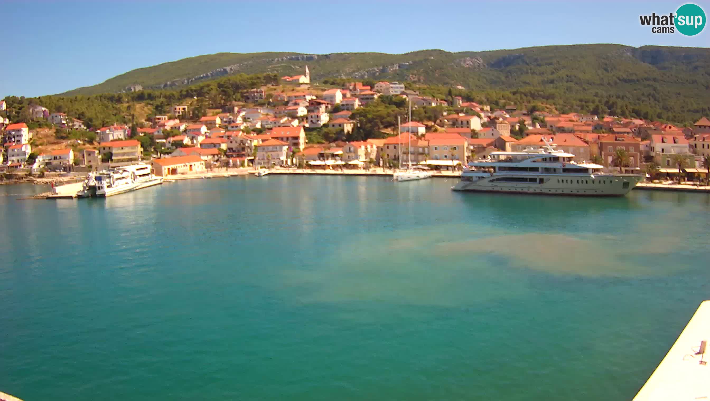 Jelsa / Hvar web kamera