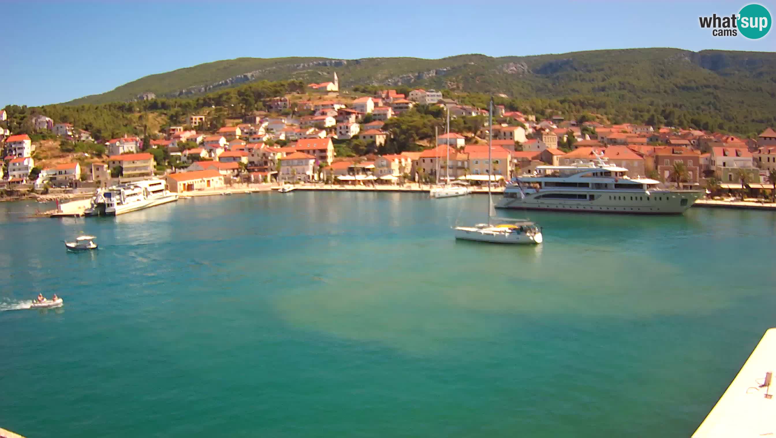 Jelsa web kamera Hvar – Panorama