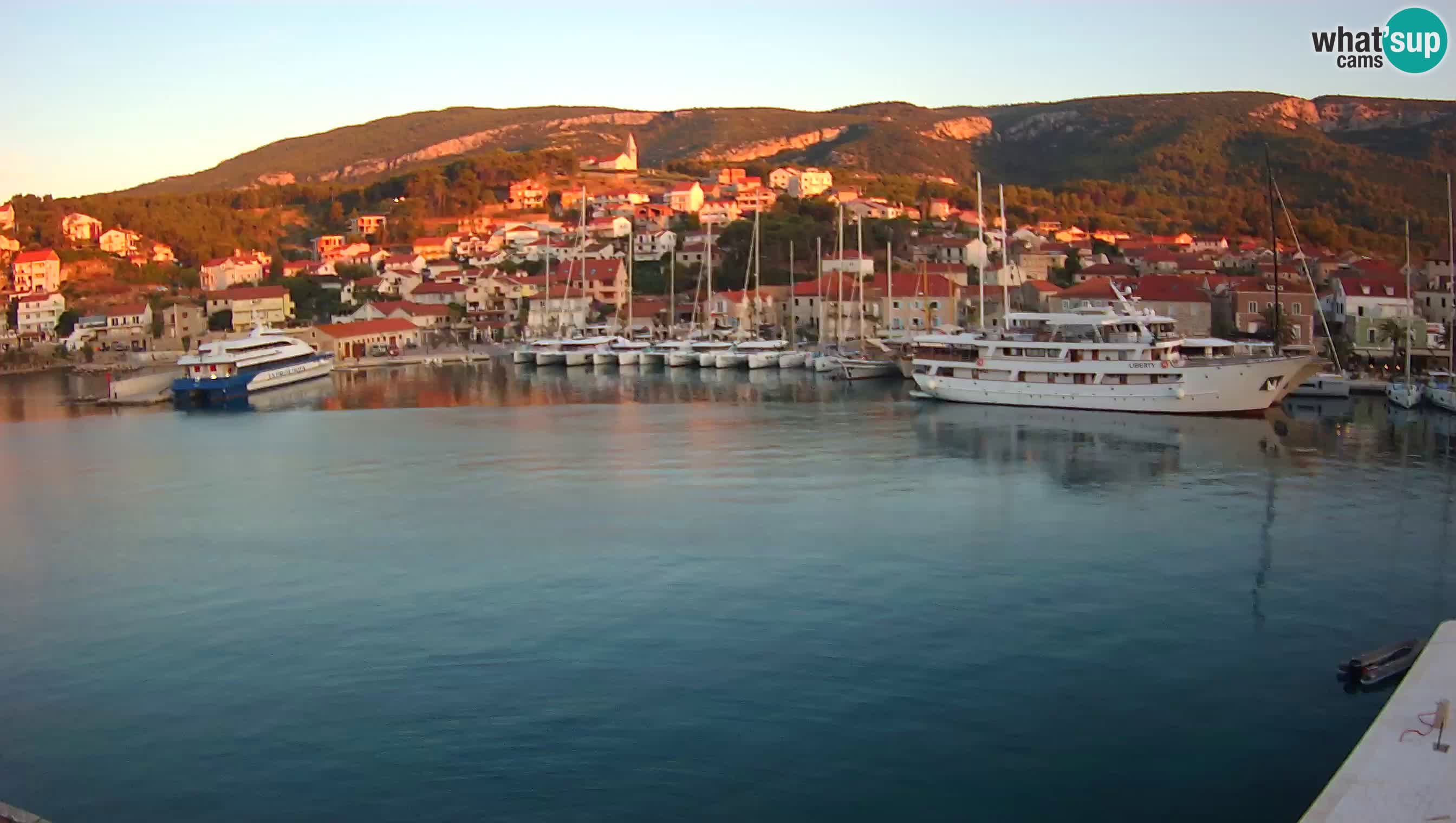 Jelsa / Hvar live webcam
