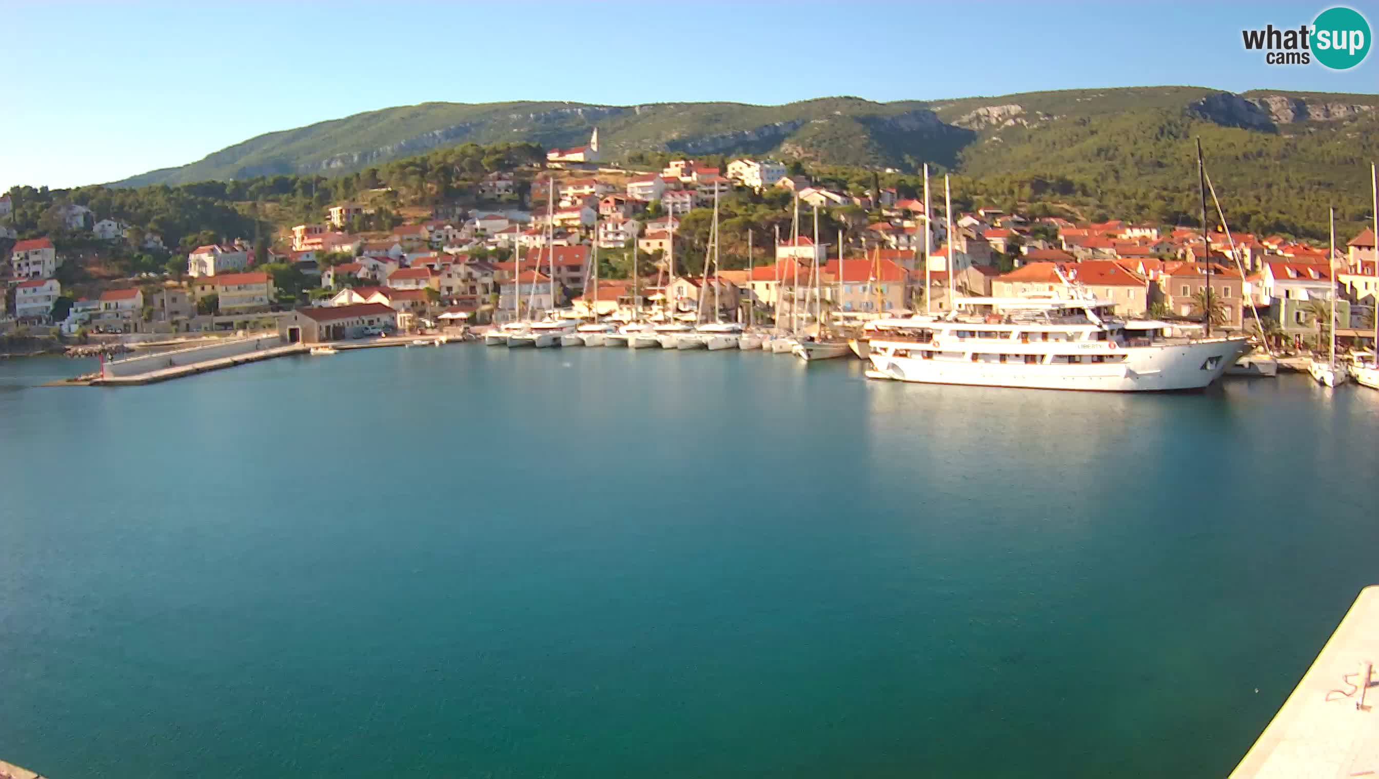Jelsa webcam Hvar – Panorama
