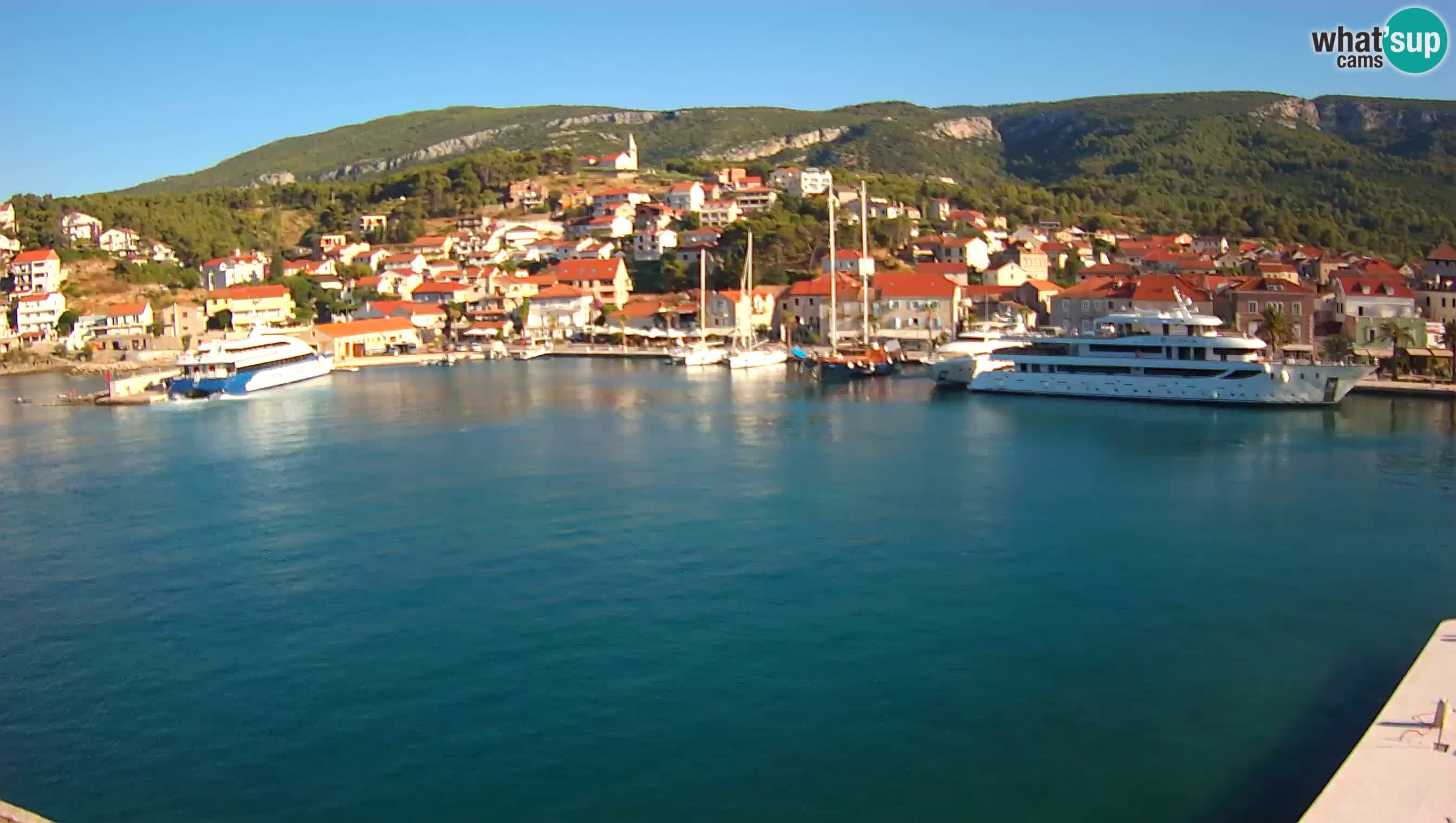 Jelsa / Hvar web kamera