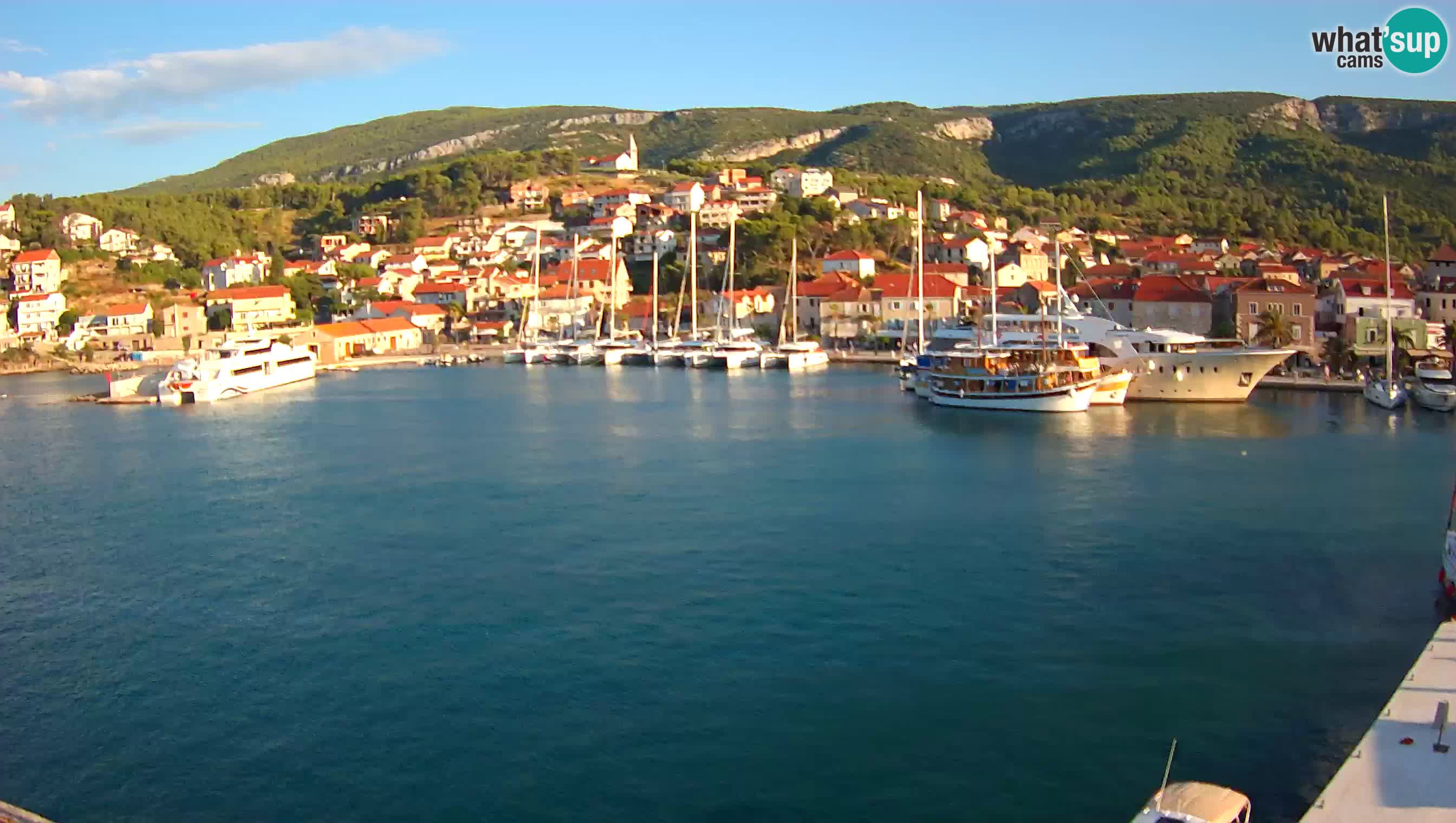 Jelsa / Hvar live webcam