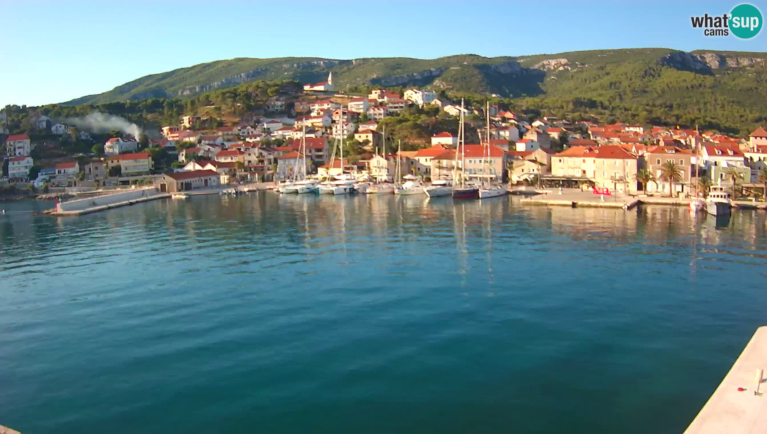 Jelsa / Hvar web kamera