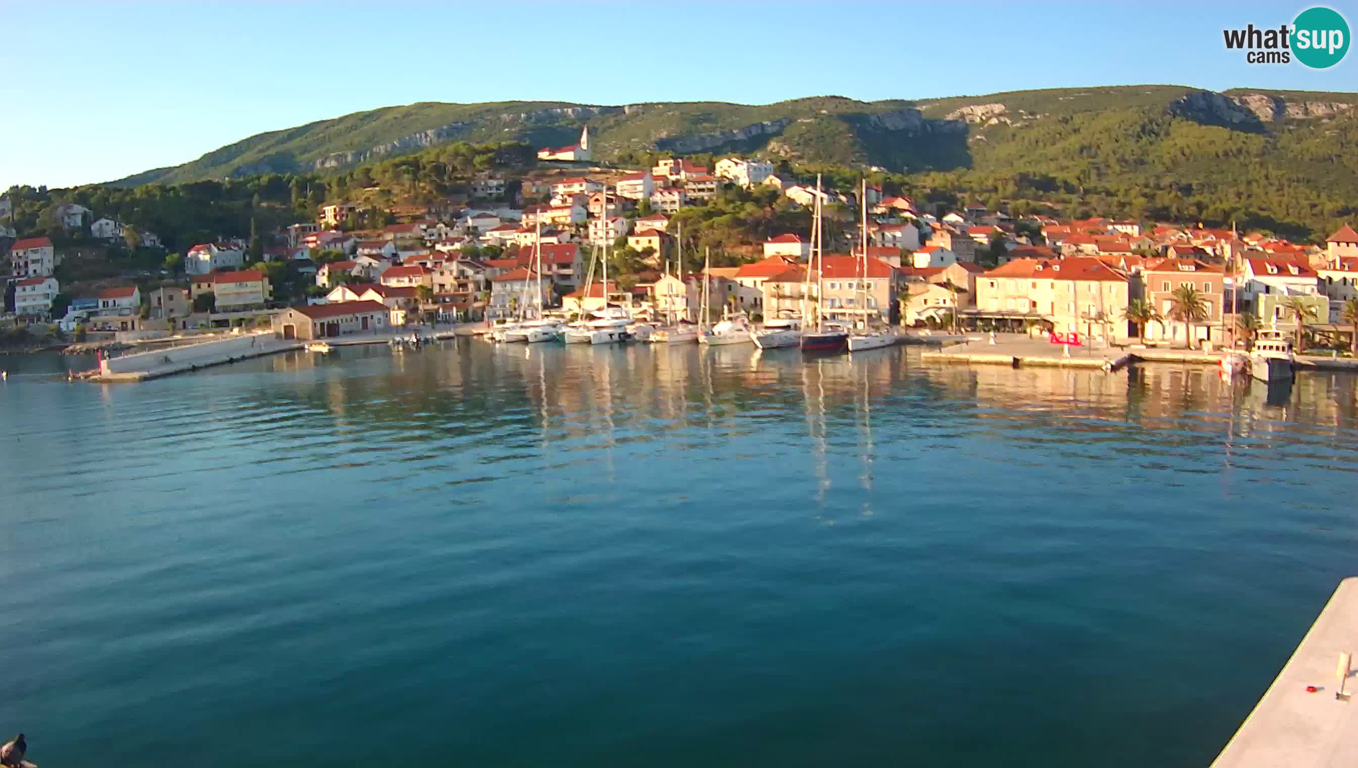 Jelsa / Hvar webcam