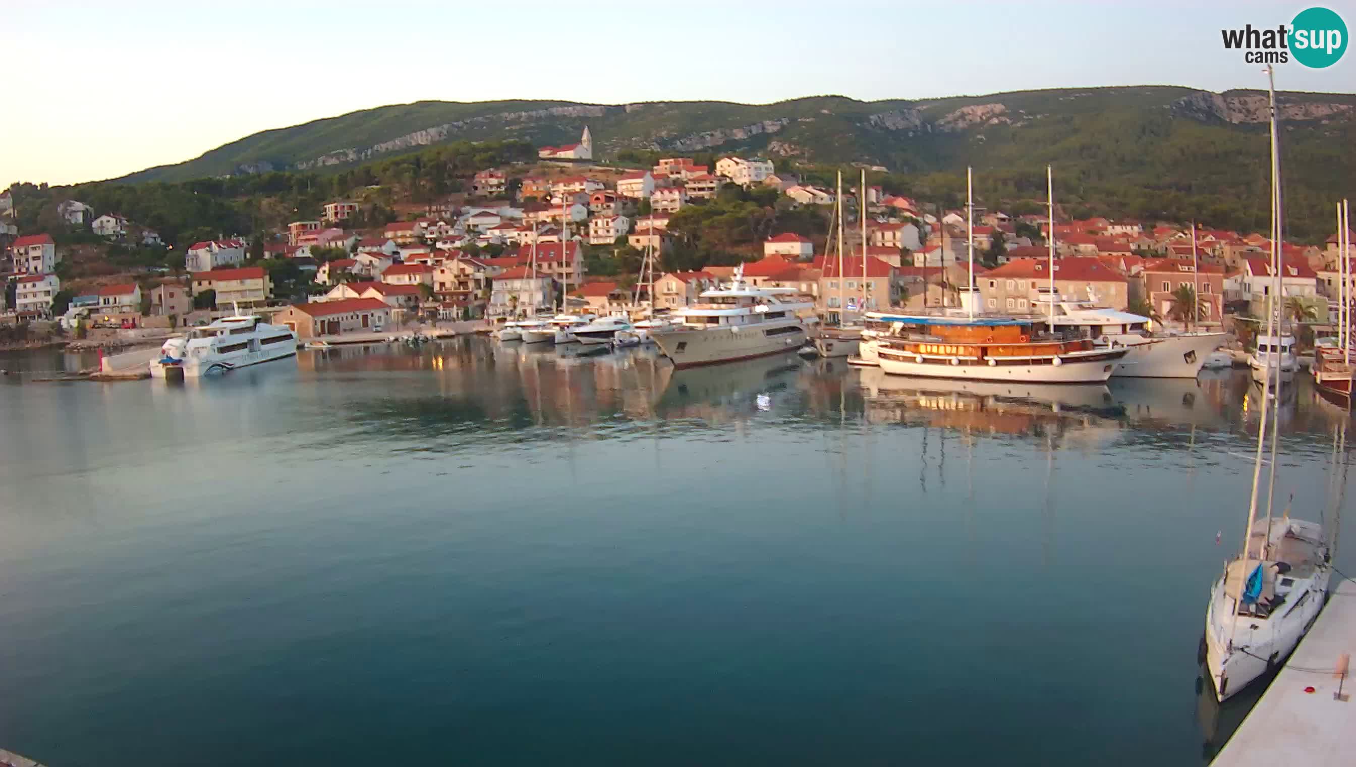 Jelsa webcam Hvar – Panorama