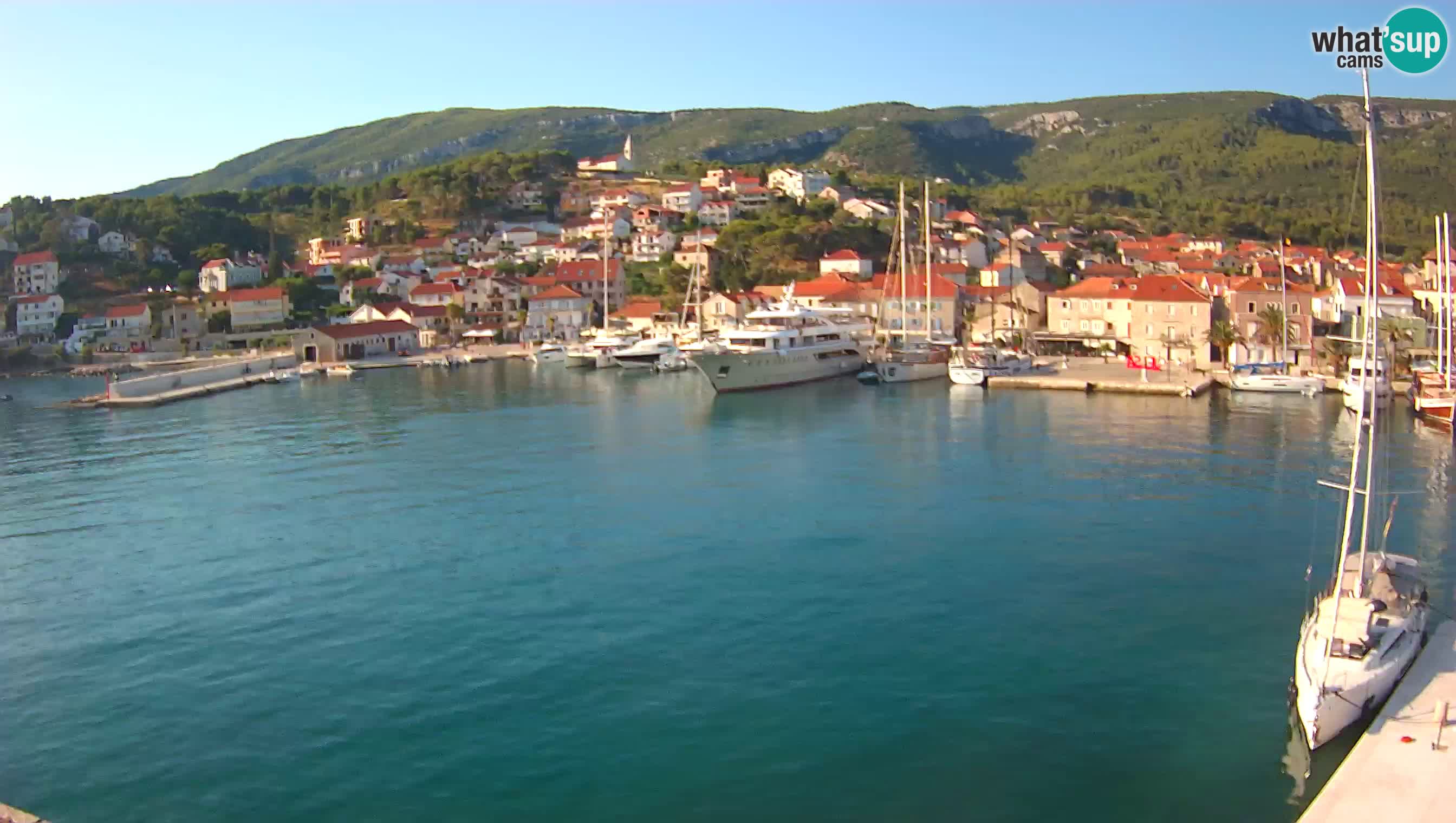 Jelsa web kamera Hvar – Panorama