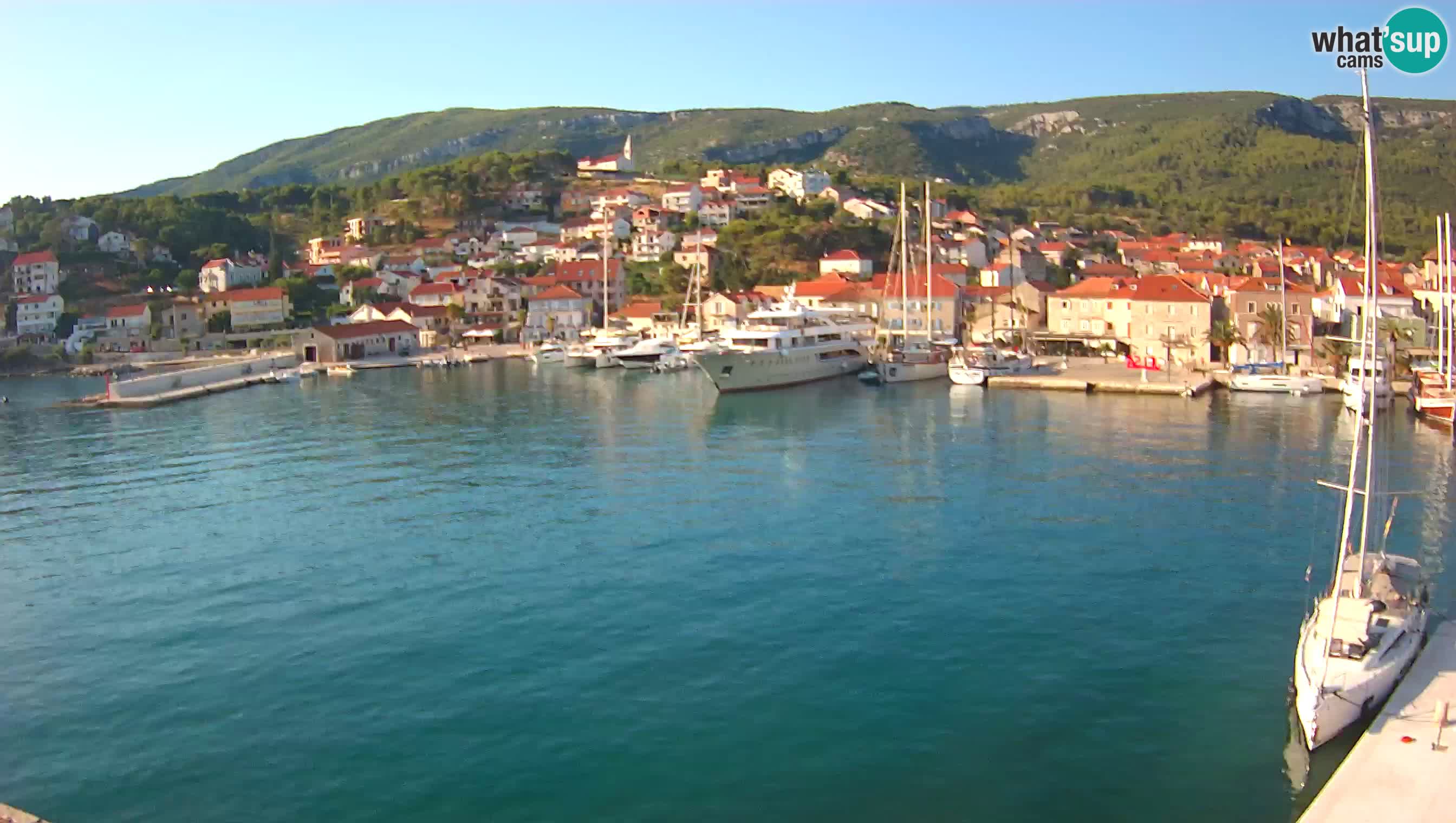 Jelsa / Hvar spletna kamera