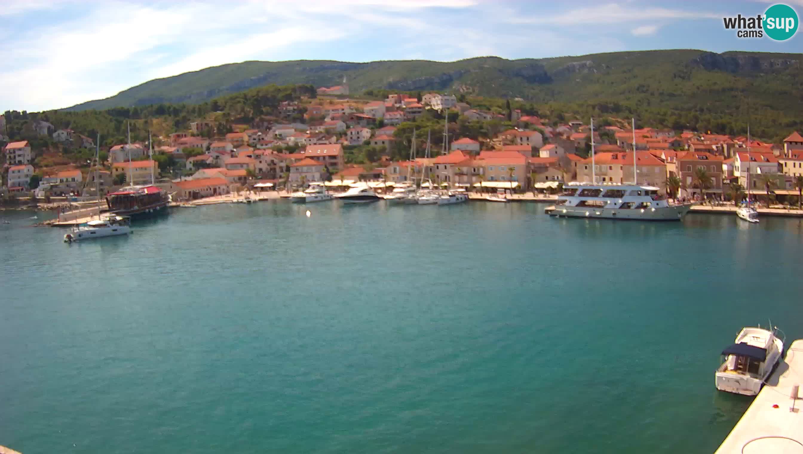Jelsa / Hvar live webcam