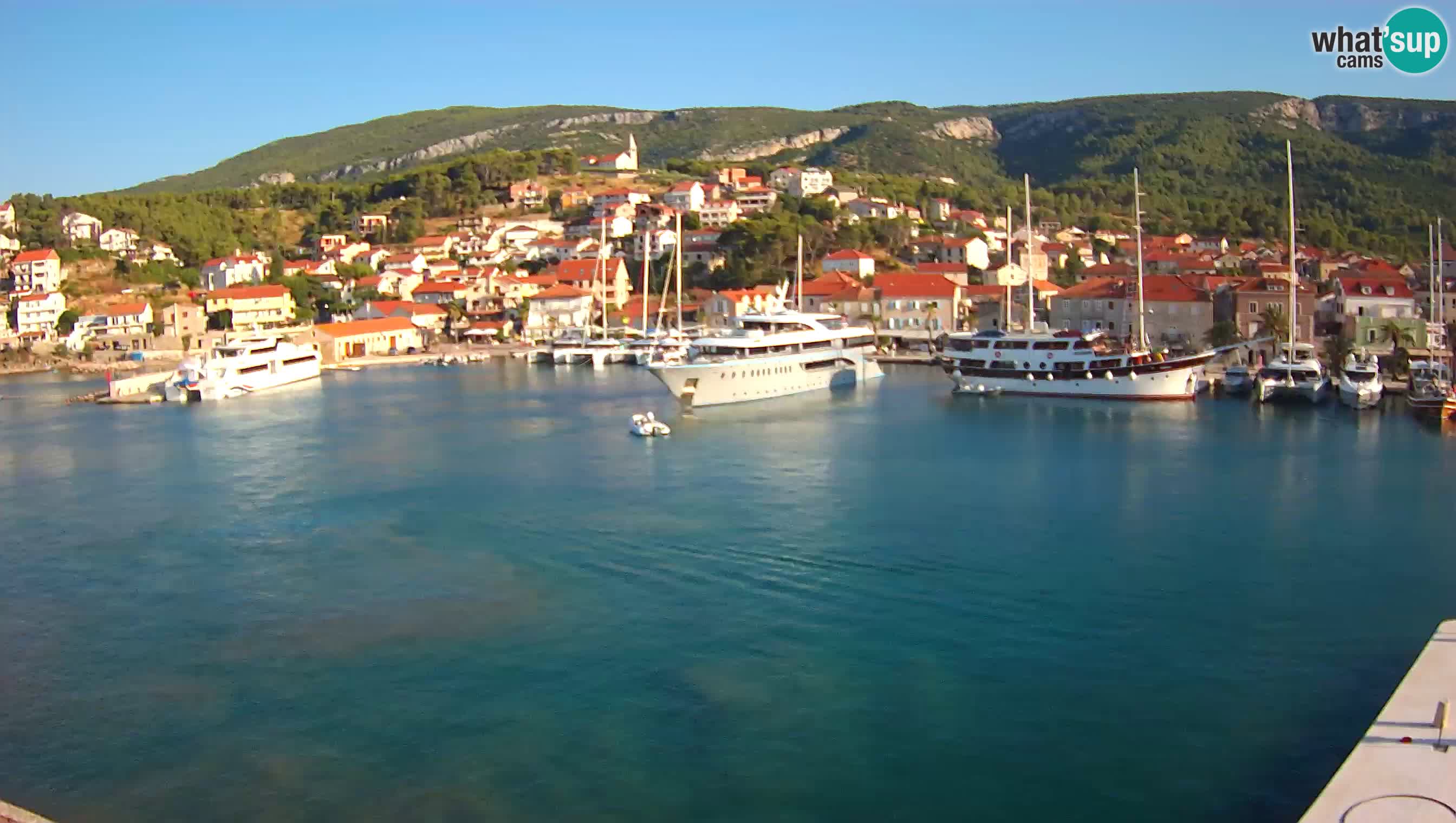 Jelsa / Hvar live webcam