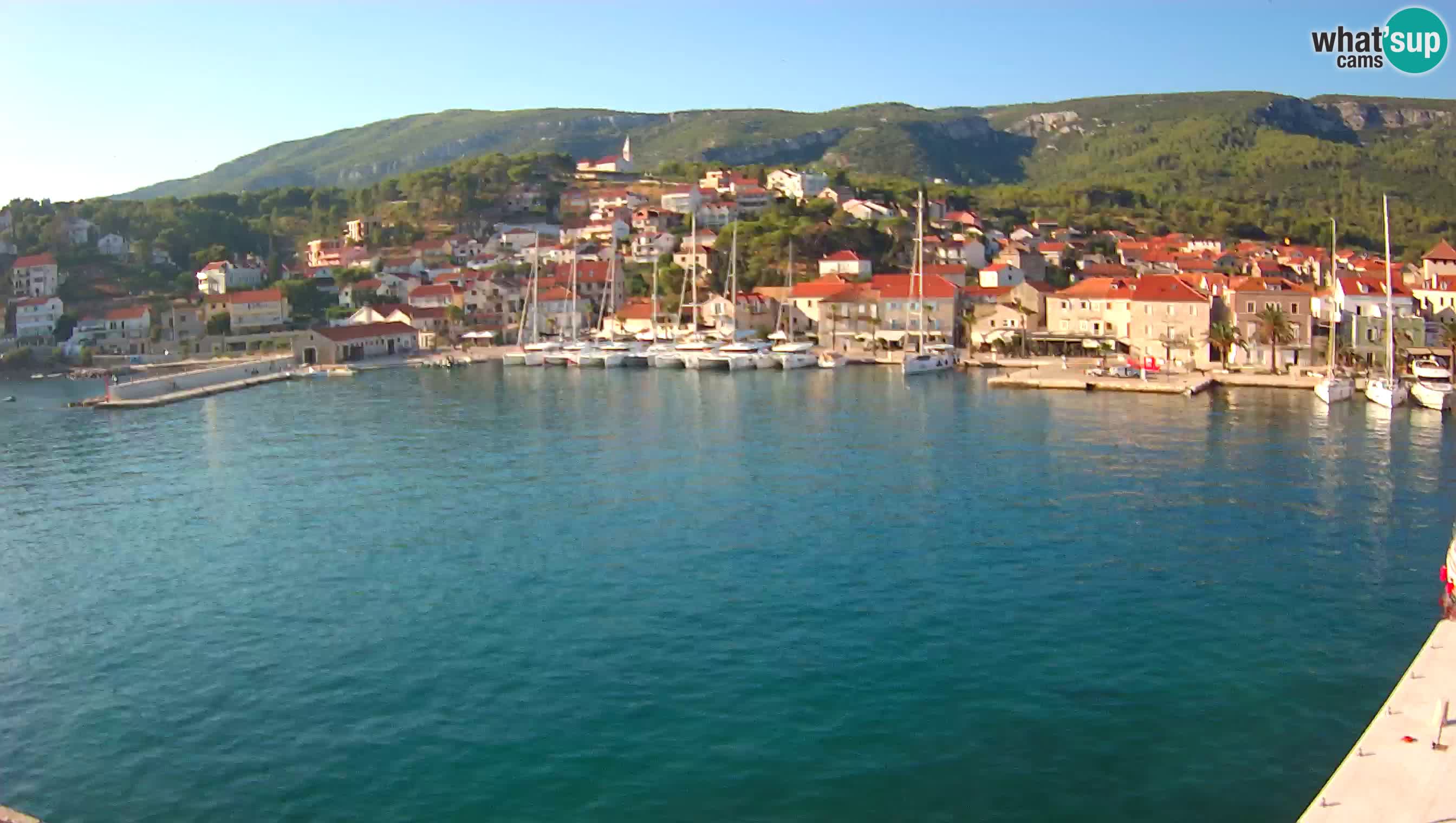 Jelsa / Hvar live webcam